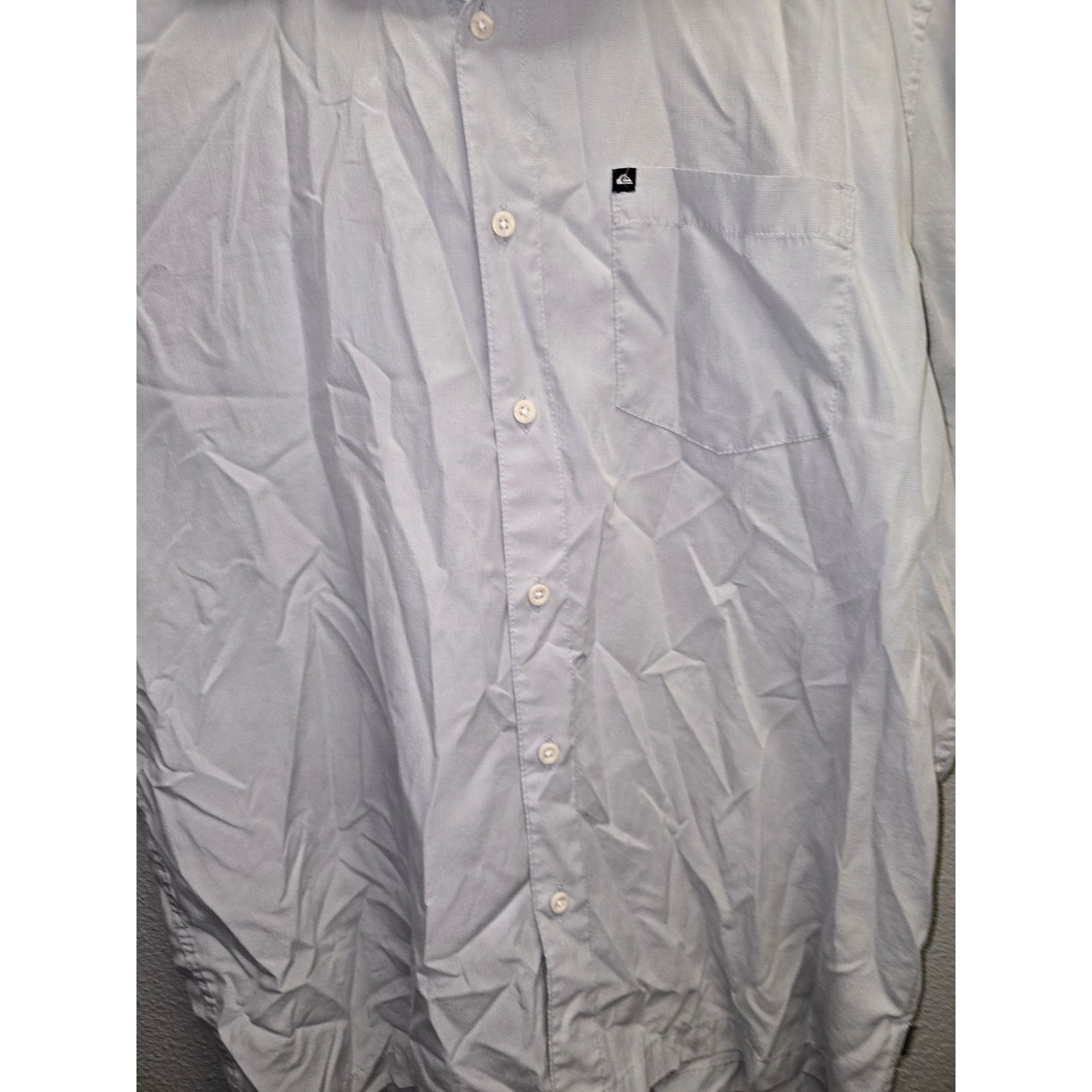 Quiksilver Quiksilver Shirt Casual Surf Wear Gray M Summer Button Up Size US M / EU 48-50 / 2 - 2 Thumbnail