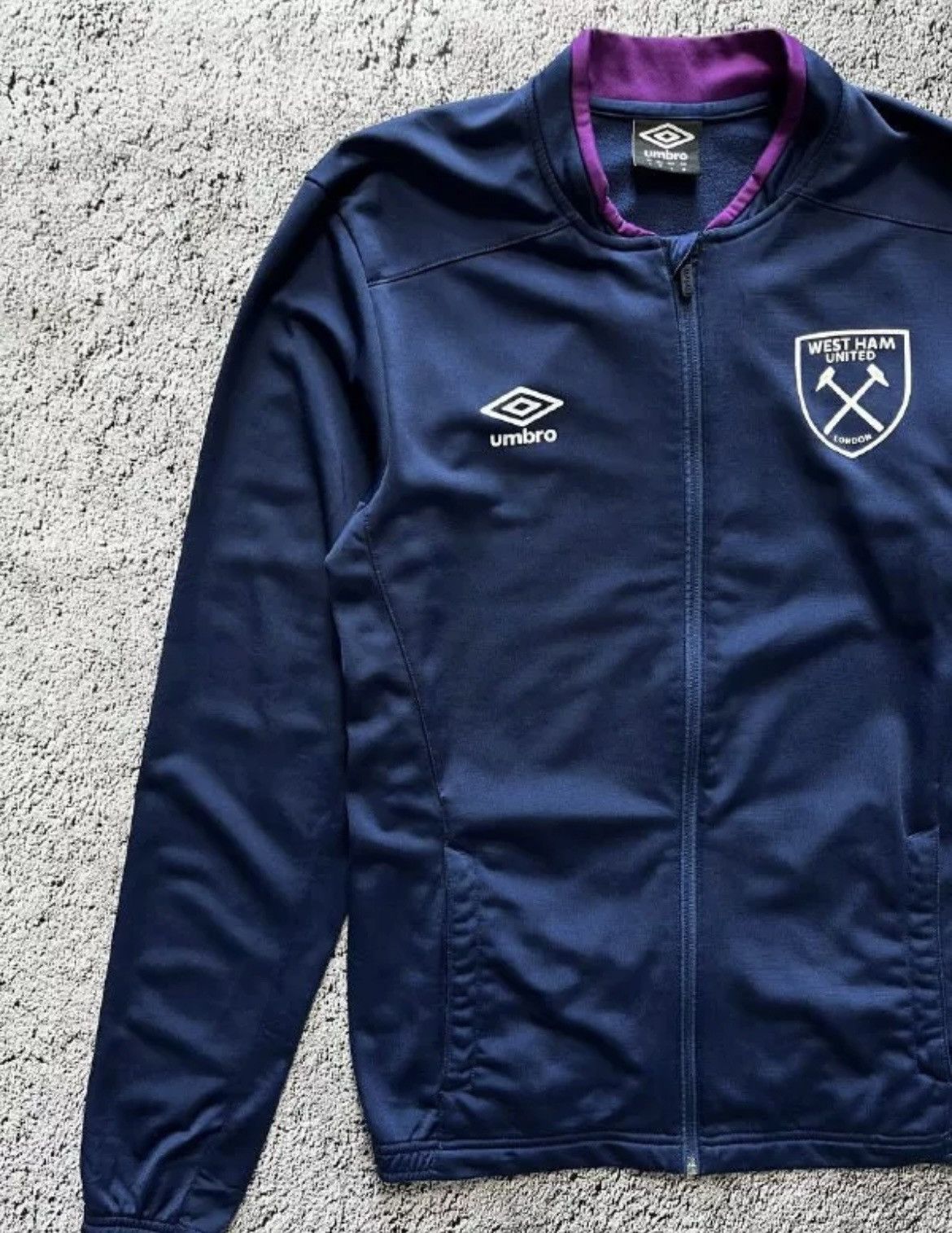 Umbro × Vintage FC West Ham United 2016/2017 Jacket Training Soccer Football Size US M / EU 48-50 / 2 - 2 Thumbnail