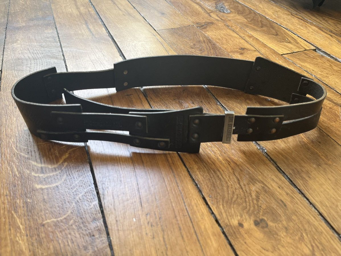 小物 1990s DIRK BIKKENBIRGS lether belt Dirk Bikkembergs 1990s Leather Belt | Grailed