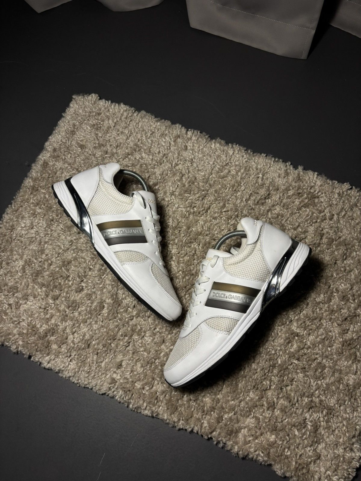 Dolce & Gabbana Leather sneakers Dolce & Gabbana Size US 9 / EU 42 - 1 Thumbnail