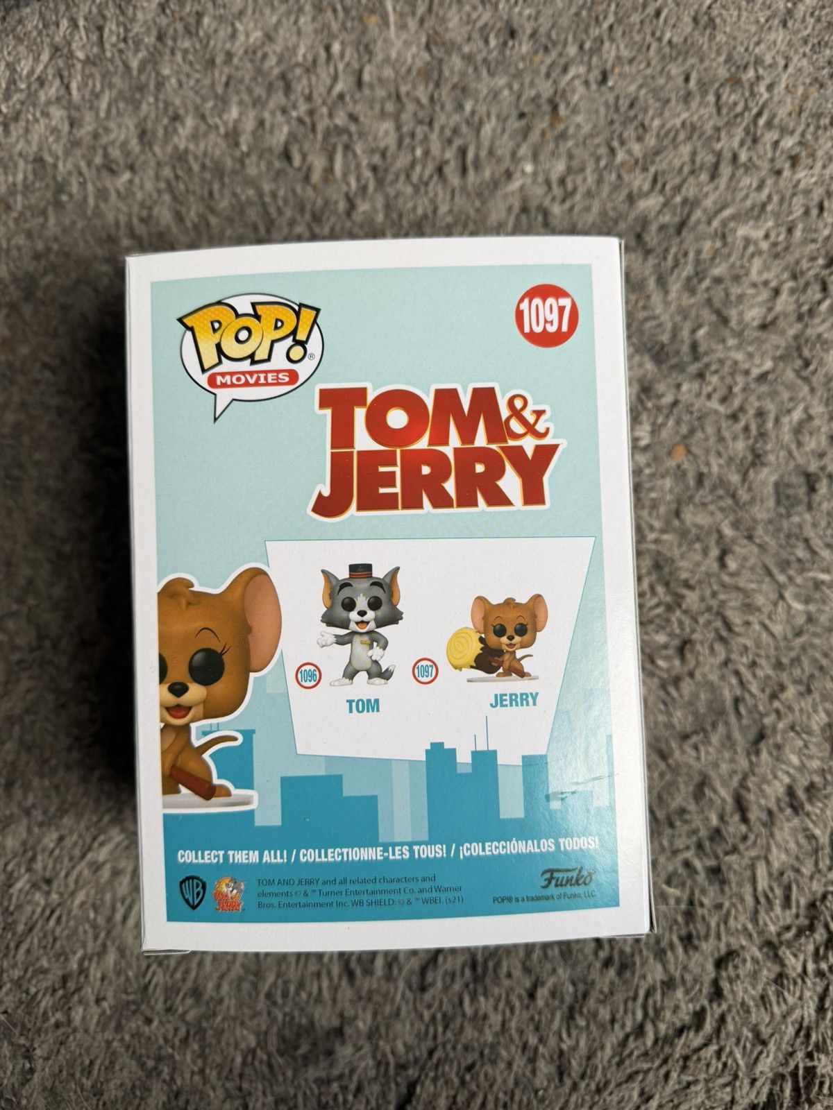 Warner Bros Funko Pop! Jerry Vinyl Figure Size ONE SIZE - 2 Thumbnail