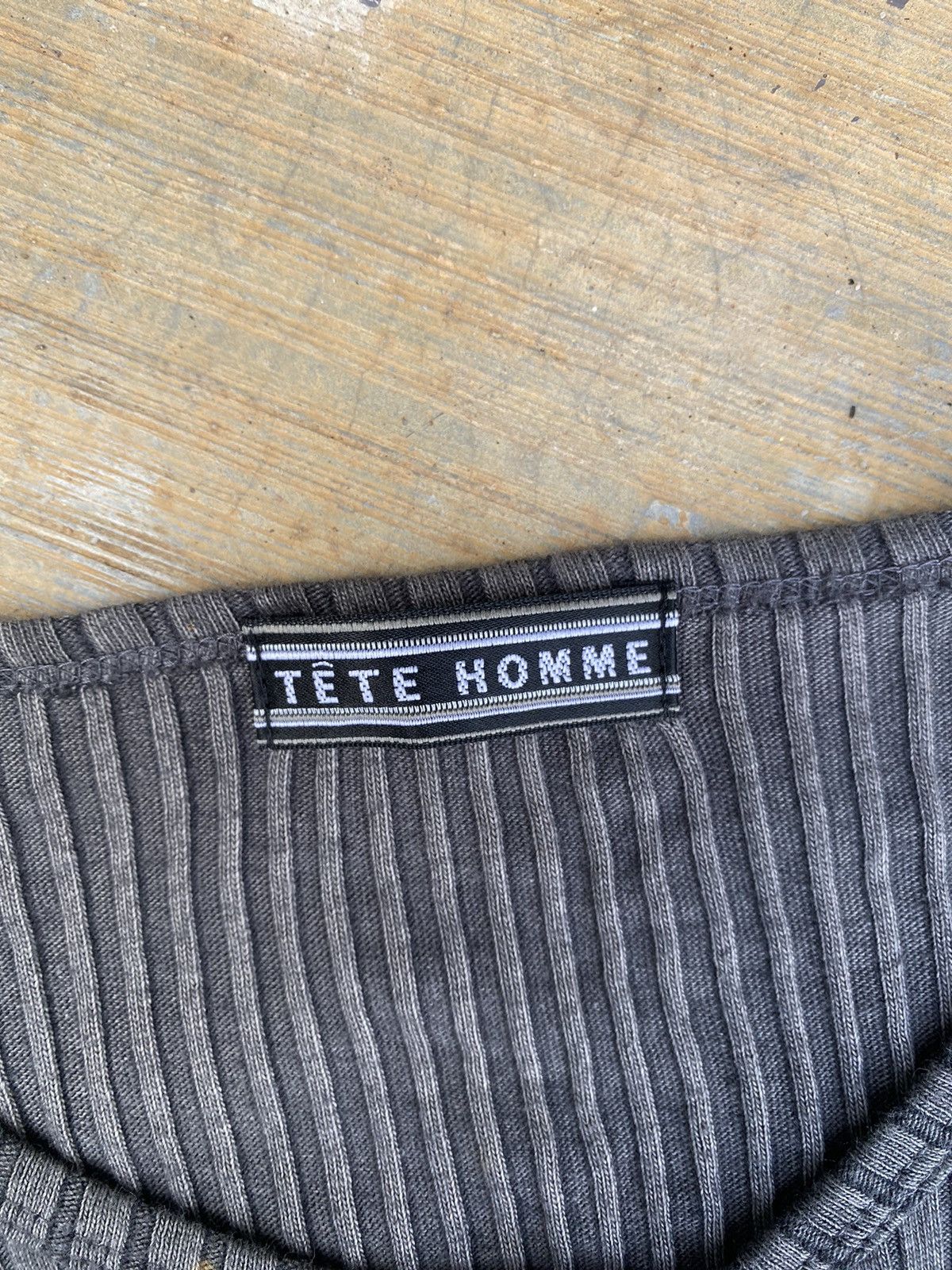 Issey Miyake × Tete Homme Japanese Designer Tete Homme Tees Size M / US 6-8 / IT 42-44 - 6 Thumbnail