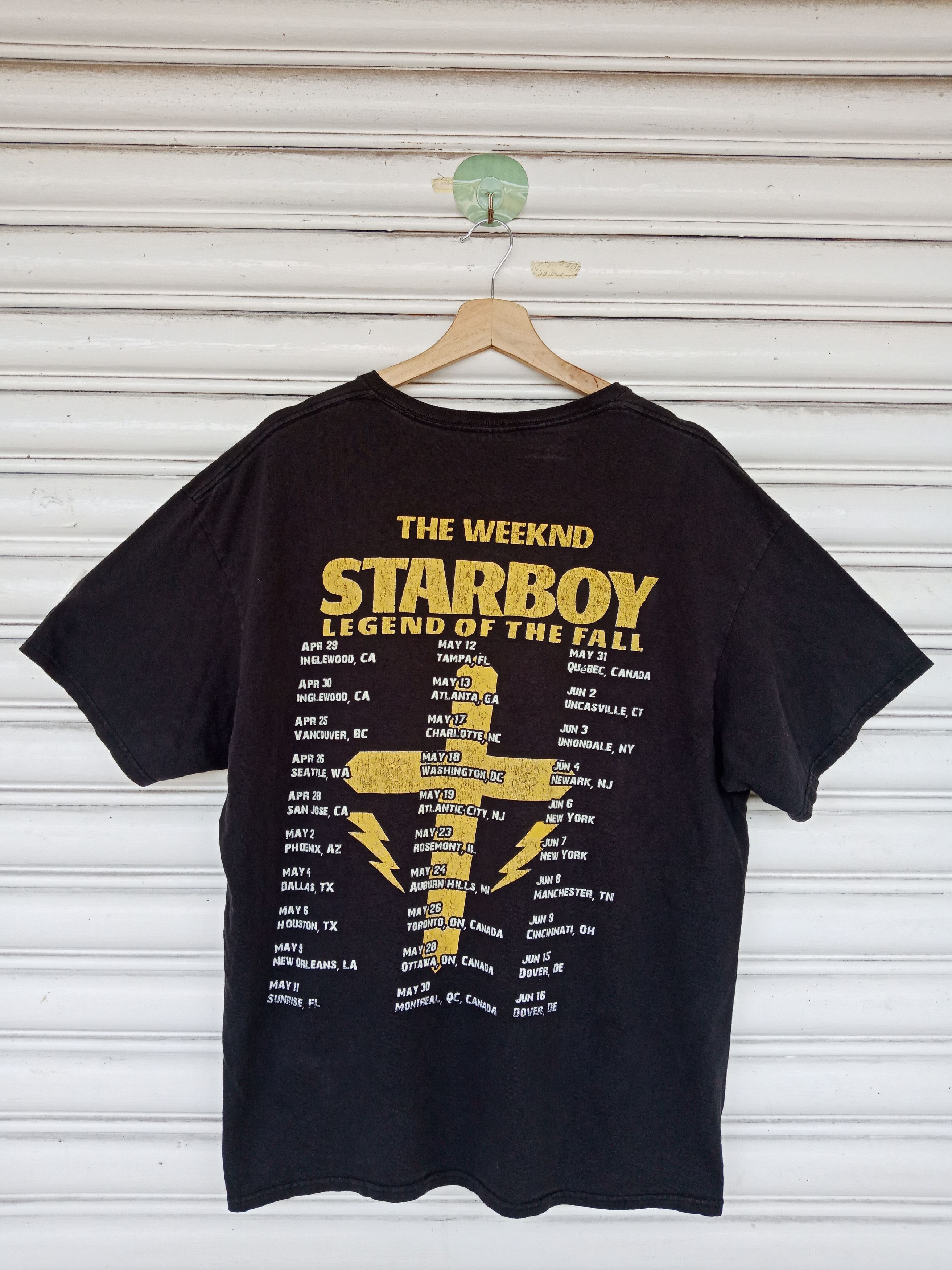 The Weeknd The Weekend StarBoy Legend of The Fall Tour Size US L / EU 52-54 / 3 - 2 Thumbnail