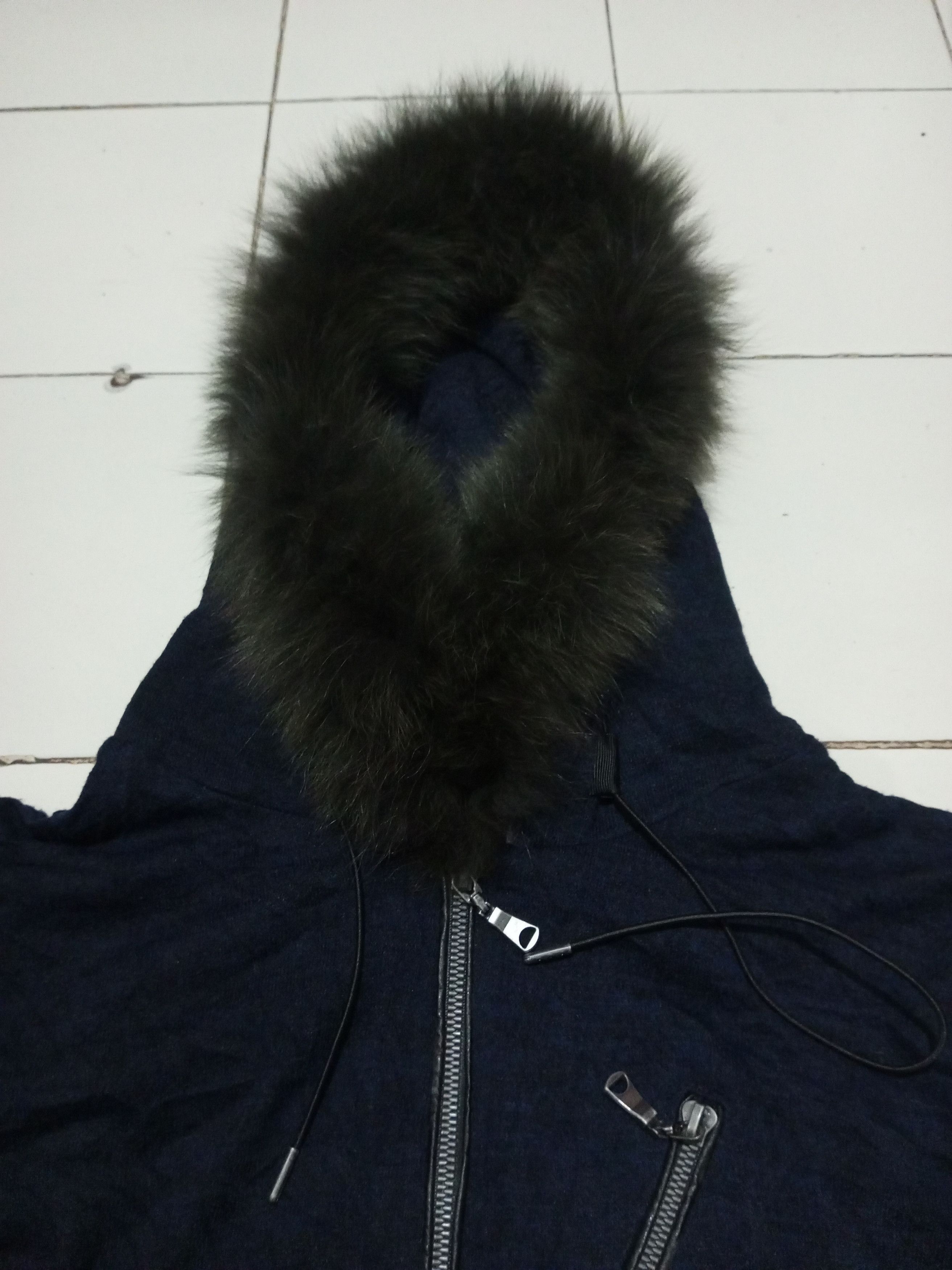 Japanese Brand × Vintage Semantic Design -Fur knit zipper Hoodie LGB style Size US S / EU 44-46 / 1 - 3 Thumbnail