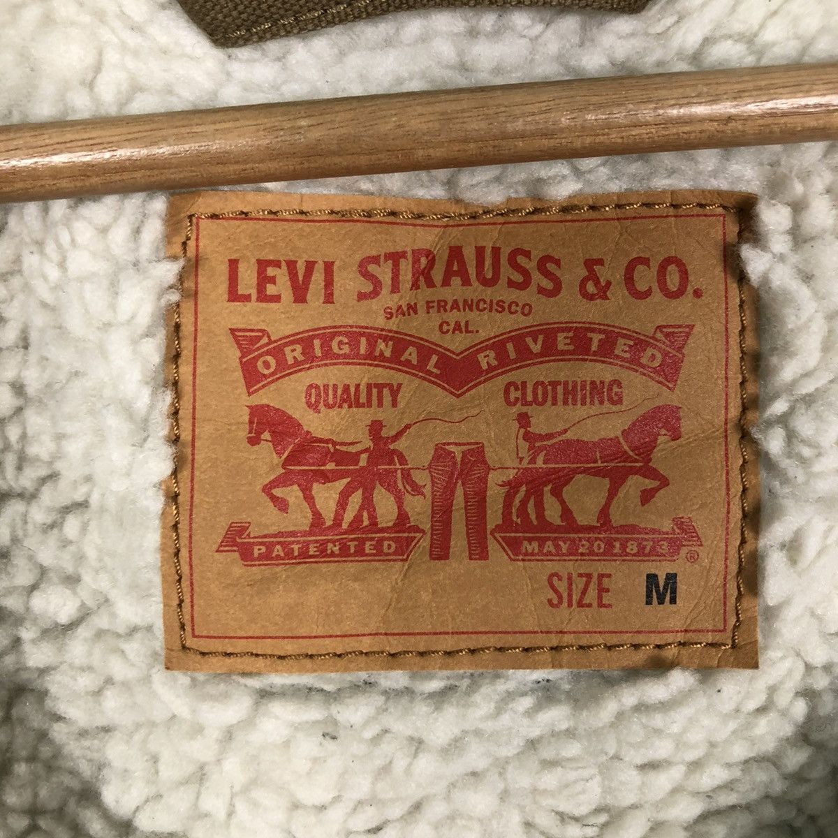 Levi's 🔥VINTAGE BIKER JACKET SHERPA LINING LEVI’S MULTI POCKETS Size US M / EU 48-50 / 2 - 17 Thumbnail