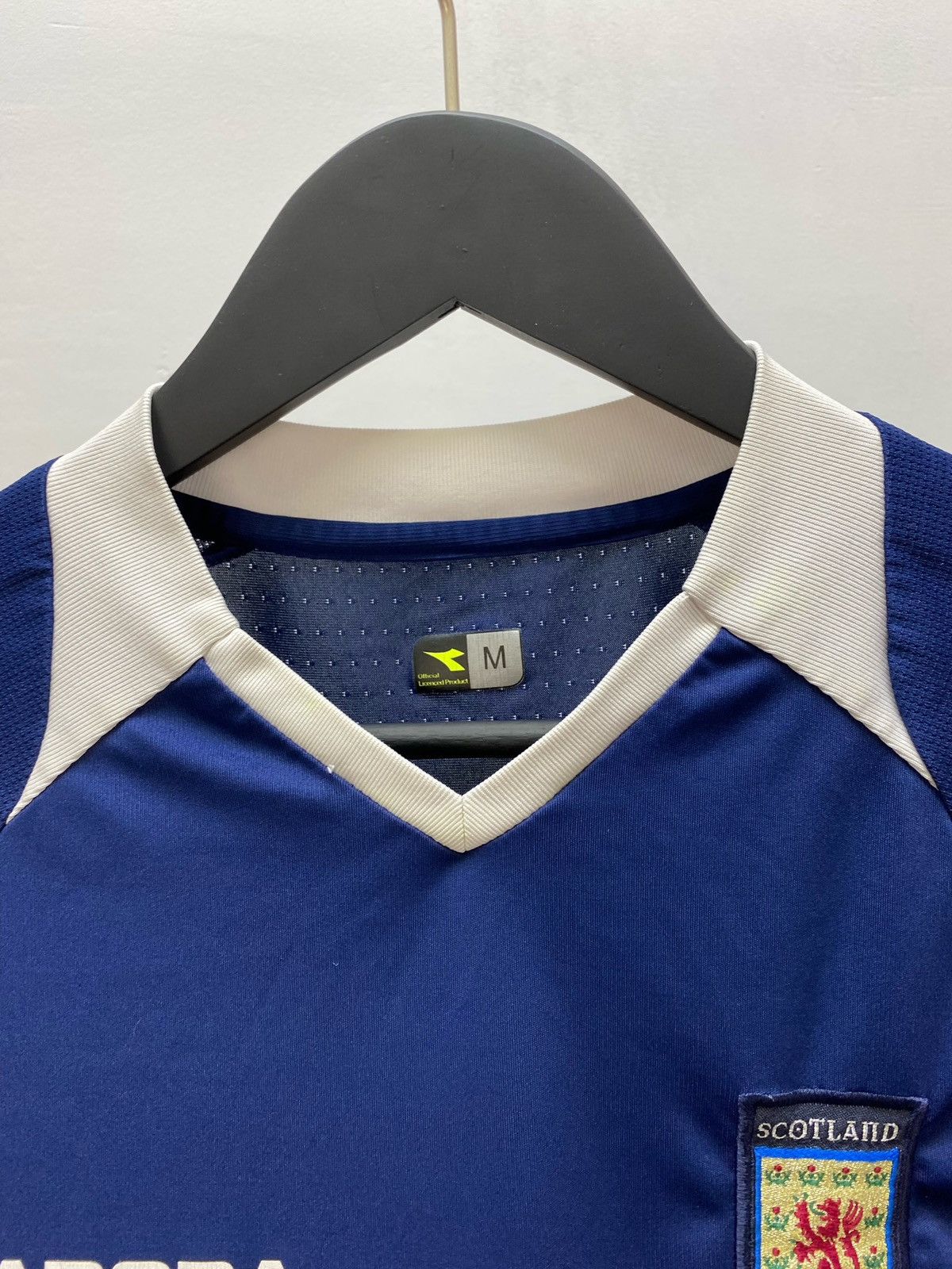 Diadora Scotland National Team 2008 2009 Diadora home soccer jersey Size US M / EU 48-50 / 2 - 14 Thumbnail
