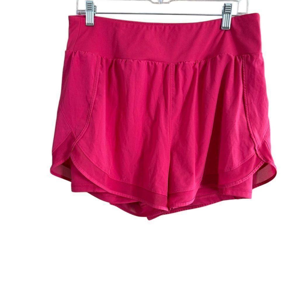 Other 90 Degree By Reflex Pink Athletic Shorts Vibrant Comfortable Fit Size 36" / US 14 / IT 50 - 4 Thumbnail