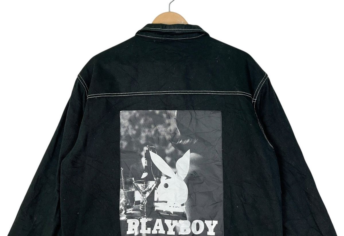 Japanese Brand × Playboy Playboy Bunny Snap Button Denim Jacket Size US L / EU 52-54 / 3 - 8 Thumbnail