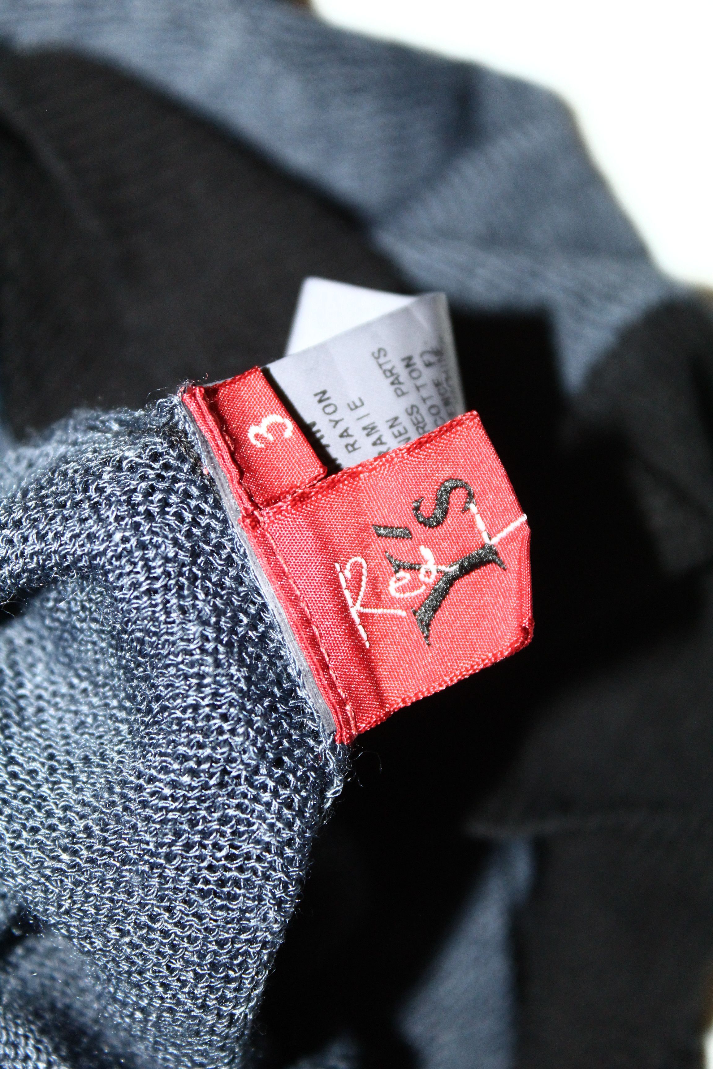 Yohji Yamamoto Y's Red Label Ramie Linen Blend Asymmetric Layered Cardigan Size US M / EU 48-50 / 2 - 9 Thumbnail