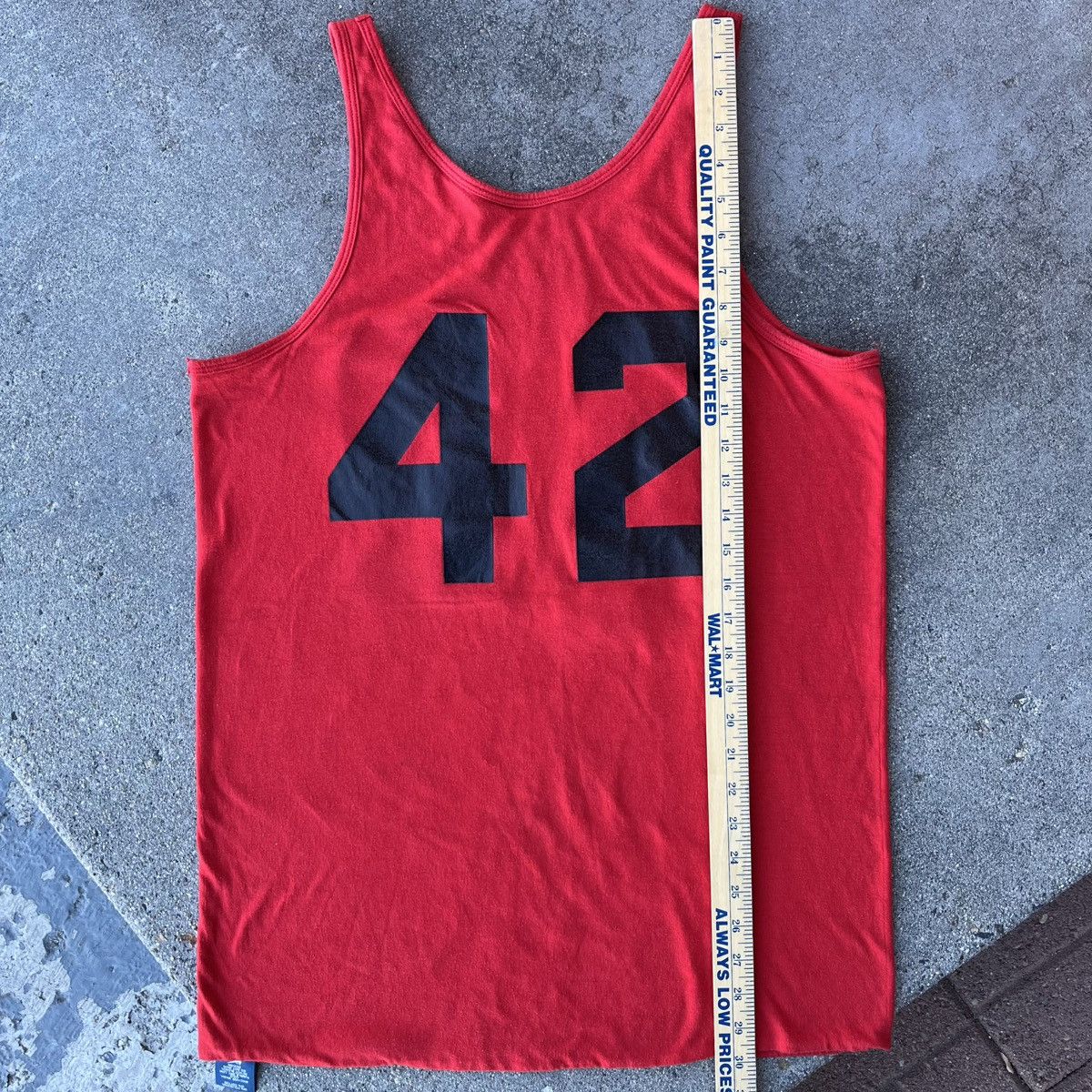 Jordan Brand × Nike × Vintage Vintage 1980’s Nike Air Jordan Reversible Tank Top 42 Sz L Size US L / EU 52-54 / 3 - 7 Thumbnail