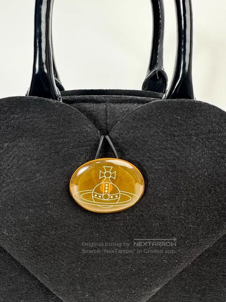 Vivienne Westwood Vivienne Westwood size os Heart Wool Felt Vintage Bag/Bowli Size ONE SIZE - 3 Thumbnail
