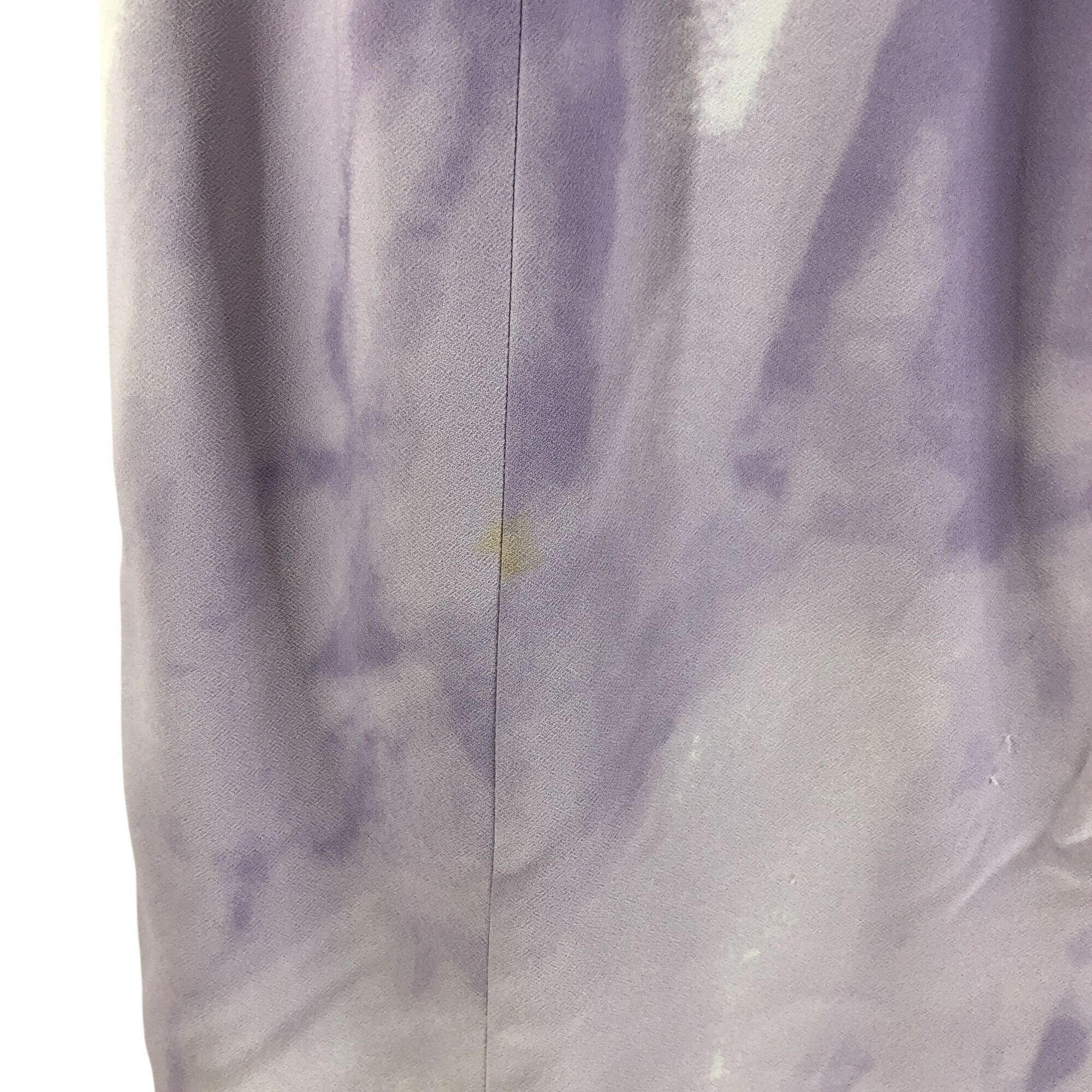 Michael Kors Michael Kors Sheath Dress Twist Front Tie Dye Purple Made in Size S / US 4 / IT 40 - 2 Thumbnail