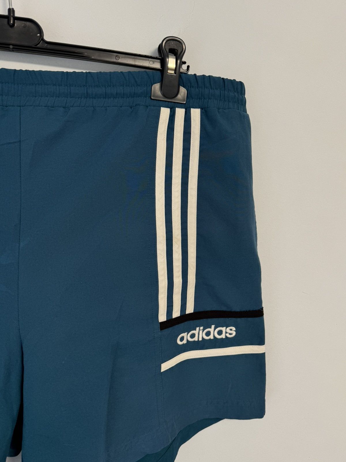 Adidas × Vintage Adidas Equipment vintage shorts short green eqt 90s stripe Size US 34 / EU 50 - 4 Thumbnail