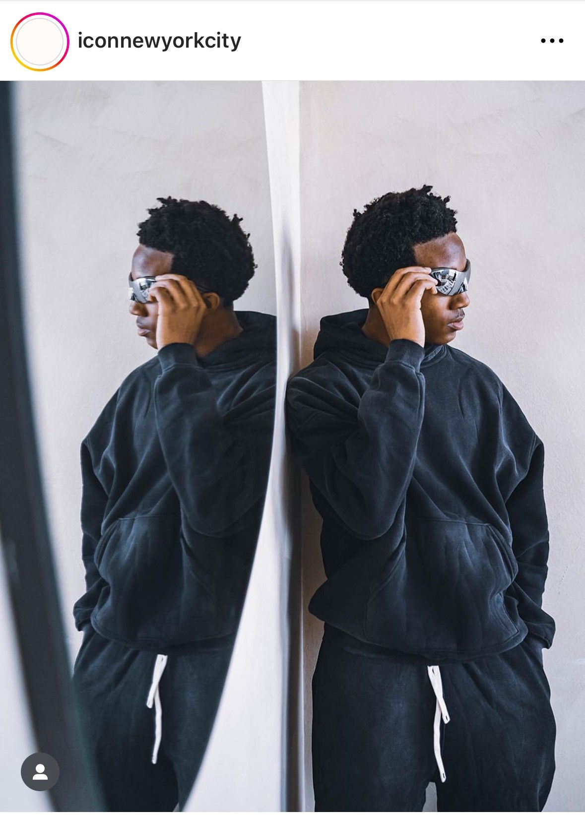 Other ICON STUDIOS Washed Black Hoodie Size US M / EU 48-50 / 2 - 5 Thumbnail