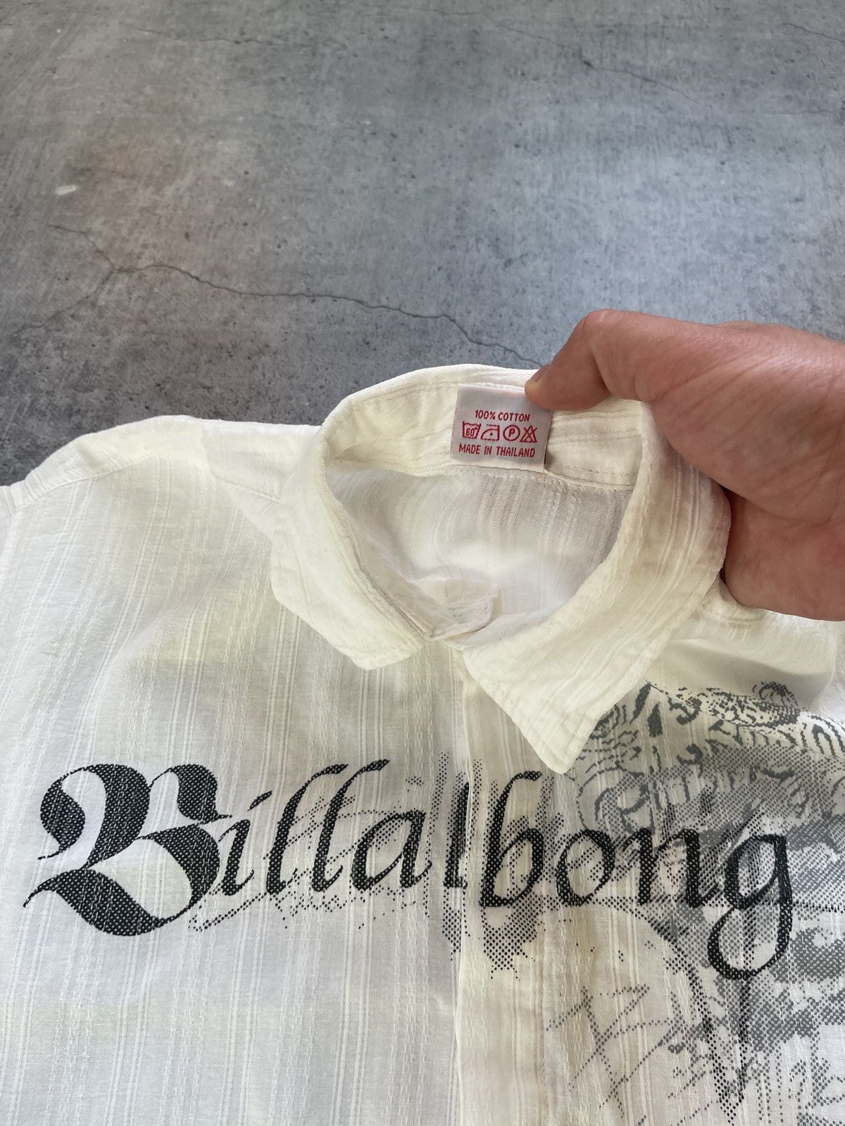 Billabong × Vintage Vintage Billabong Shirt Big Logo Y2K Japanese 90s Surf Size US XL / EU 56 / 4 - 7 Thumbnail