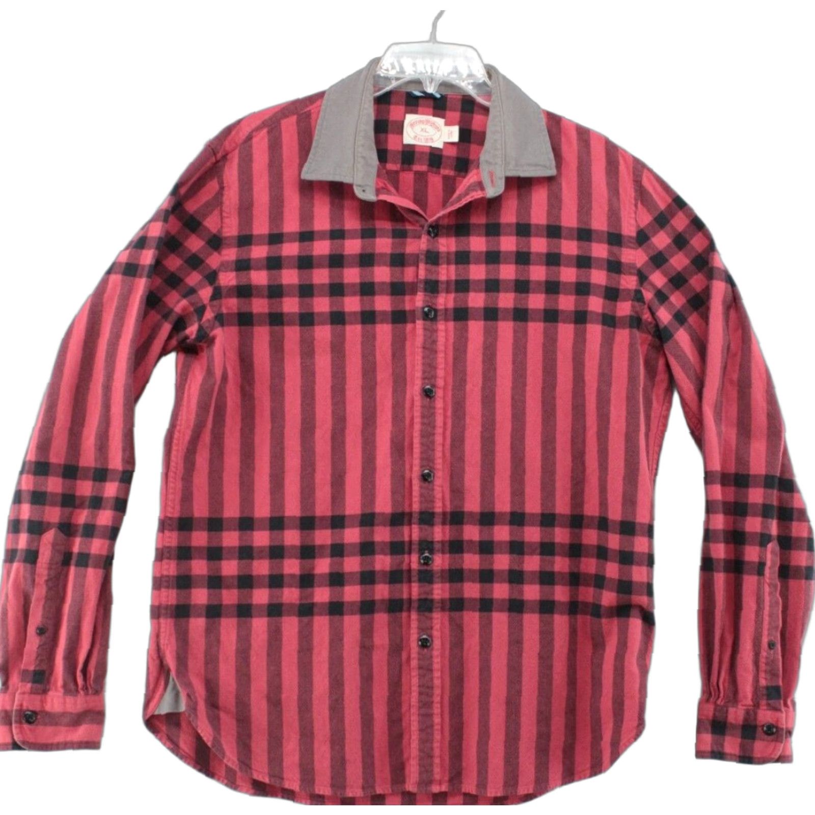 Brooks Brothers VINTAGE Brooks Brothers Buffalo Check Shirt Men’s XL Red Black Long Sleeve Button Down Size US XL / EU 56 / 4 - 1 Thumbnail