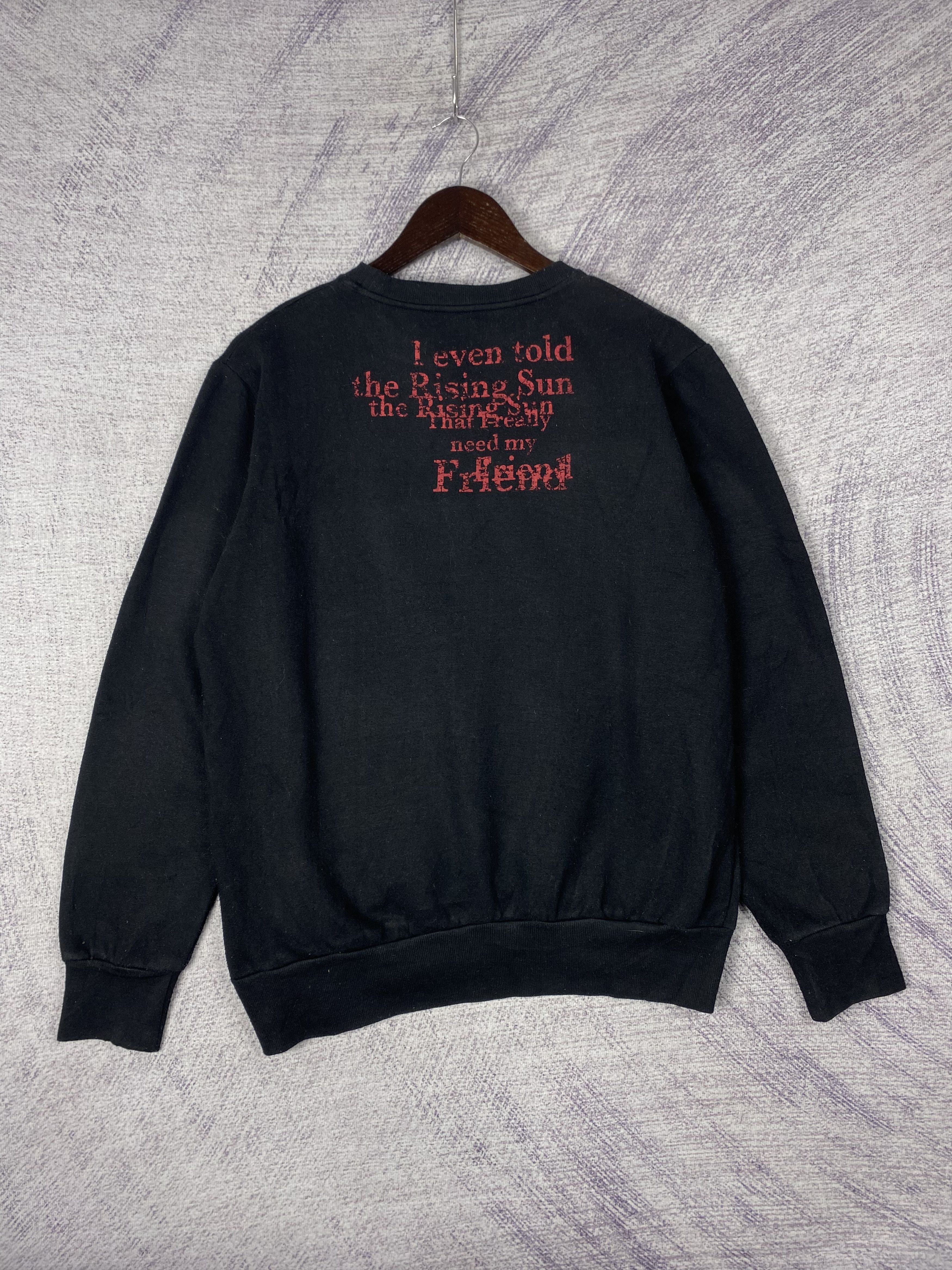 Japanese Brand Vintage TVW Crewneck Sweatshirts Size US L / EU 52-54 / 3 - 5 Thumbnail