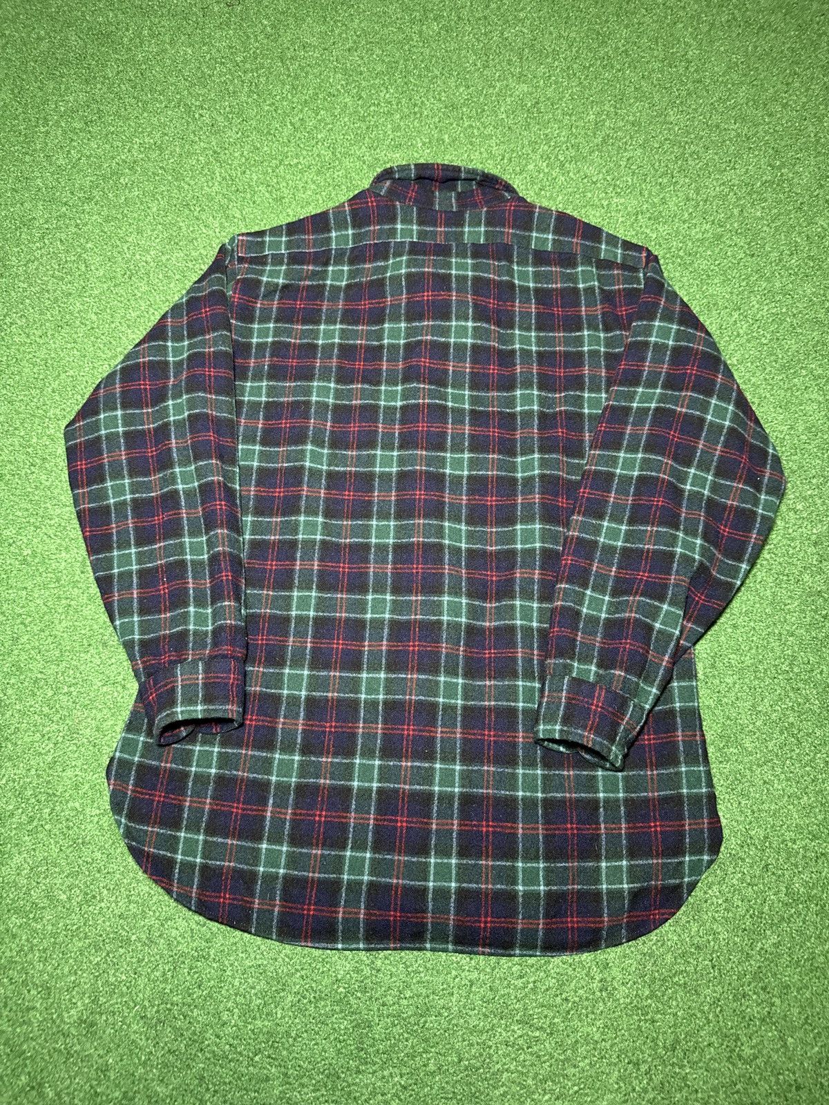 Pendleton Vintage Pendleton Wool Plaid Button Up Large Flannel Shirt Size US L / EU 52-54 / 3 - 5 Thumbnail
