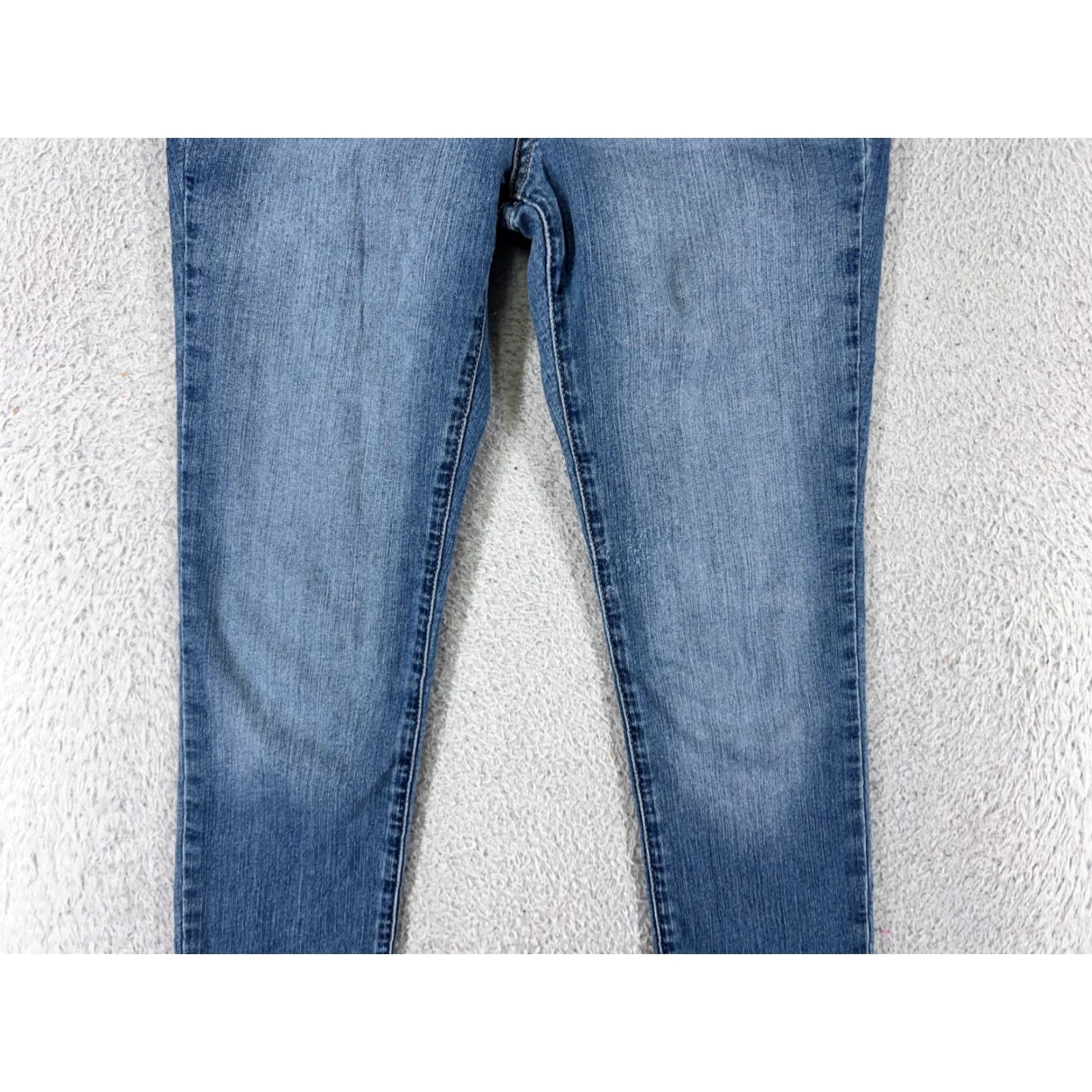 Vintage US Polo Assn Women's Jeans Skinny Mid Rise Blue Denim 8 Classic Modern Size 30" / US 8 / IT 44 - 6 Thumbnail