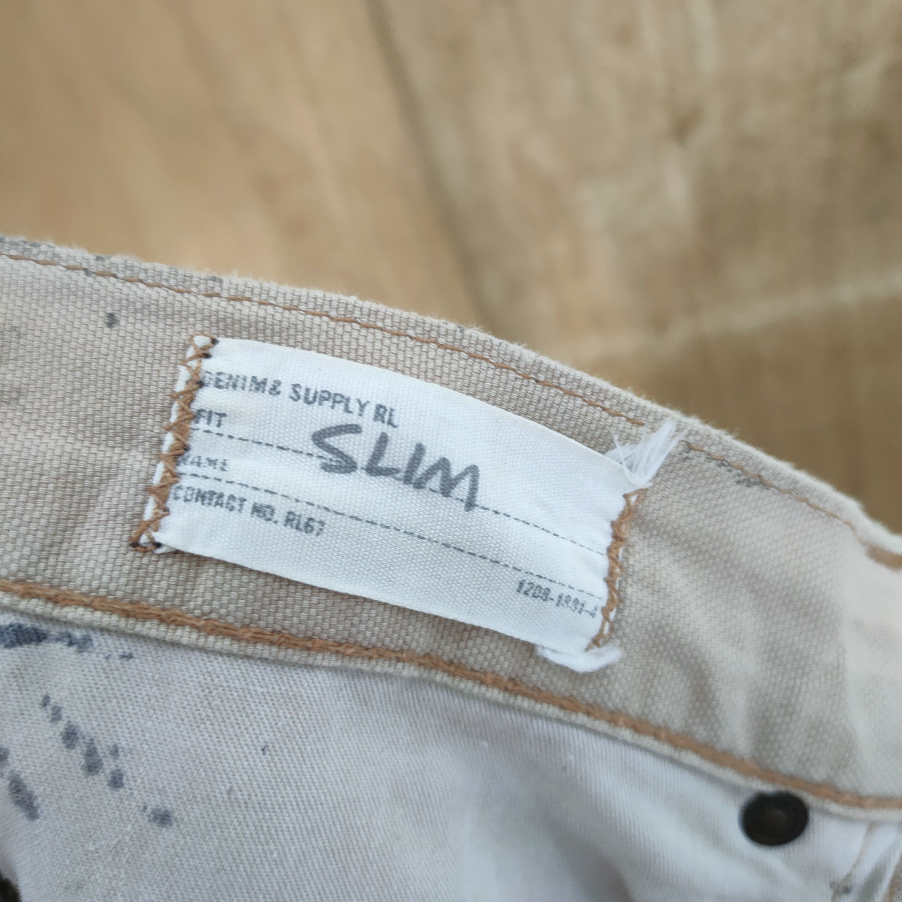 Ralph Lauren VINTAGE RALPH LAUREN BUTTONFLY FADED BROWN JEAN DENIM PANTS Size US 30 / EU 46 - 14 Thumbnail