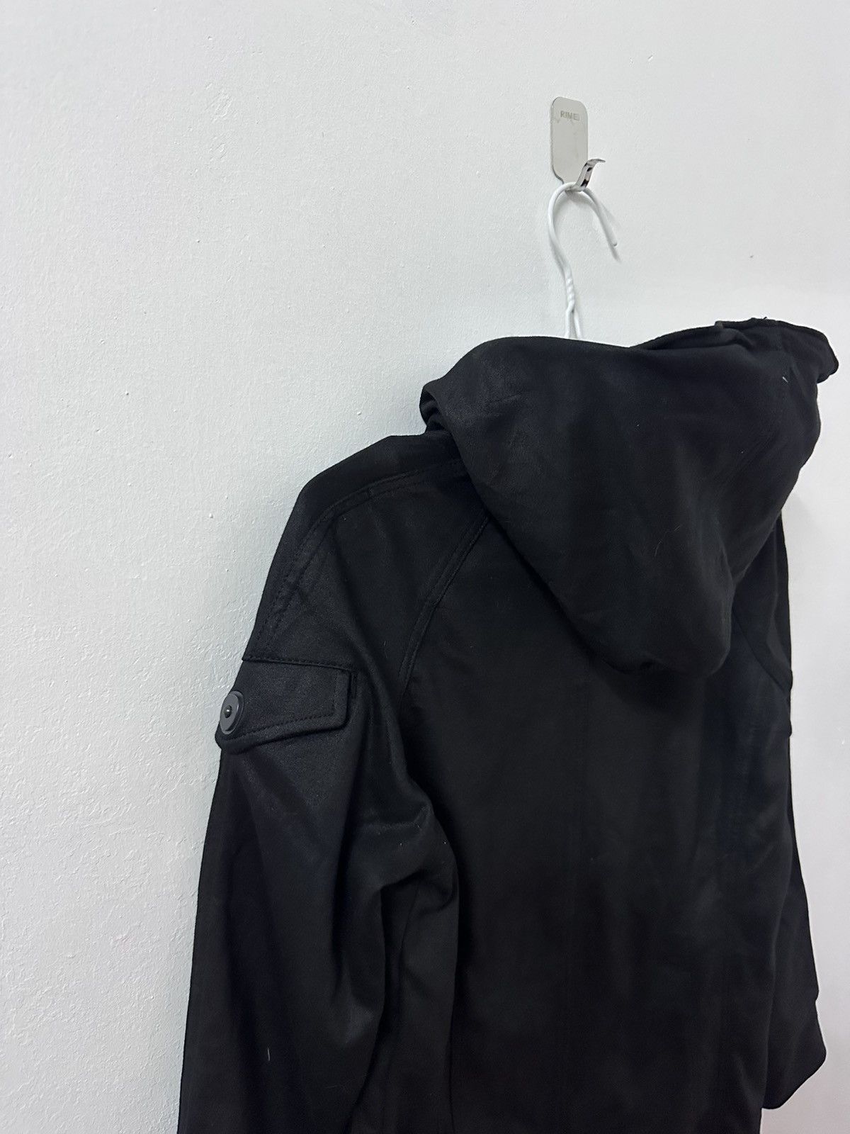 GOSTAR DE FUGA Rare! Go Star De Fuga Double Hood Wax Fishtail Jacket Size US S / EU 44-46 / 1 - 9 Thumbnail