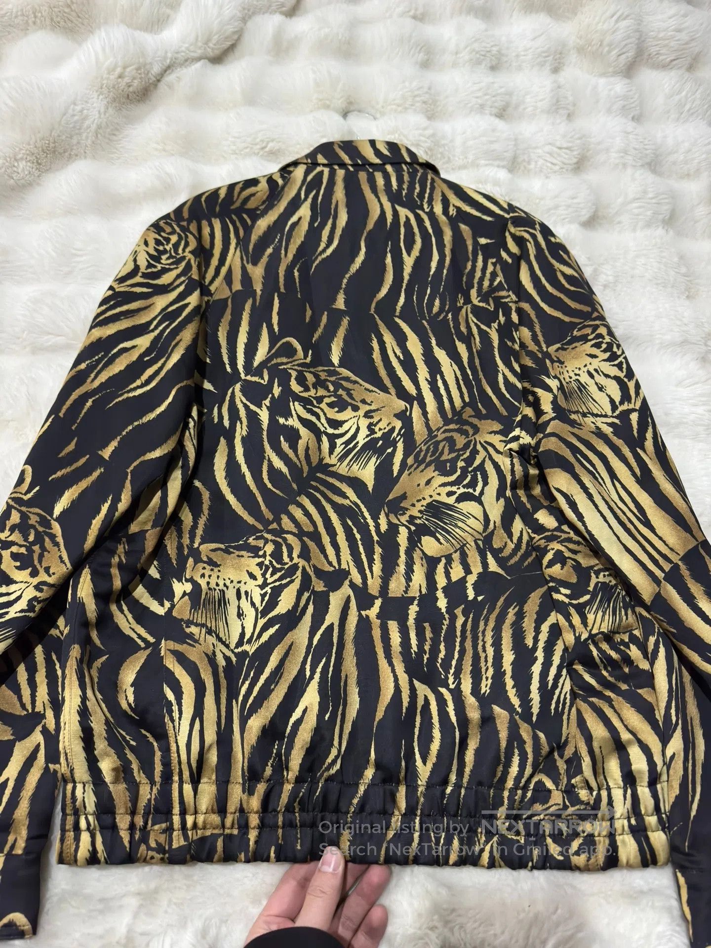 Saint Laurent Paris Saint Laurent Paris Tiger-Print Jacket| Size US M / EU 48-50 / 2 - 3 Thumbnail