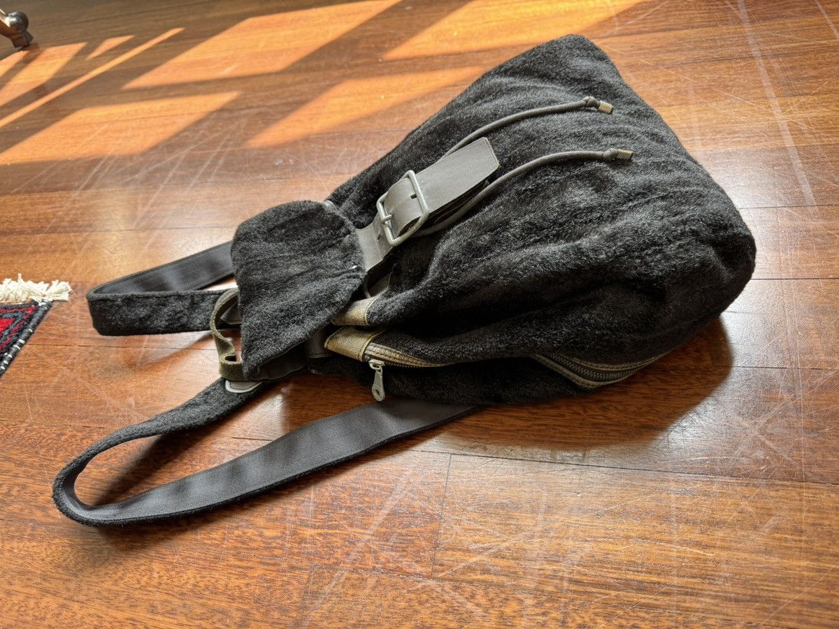 Japanese Brand SAZABY'S HOMME FUR DRAWSTRING BAGPACK Size ONE SIZE - 3 Thumbnail