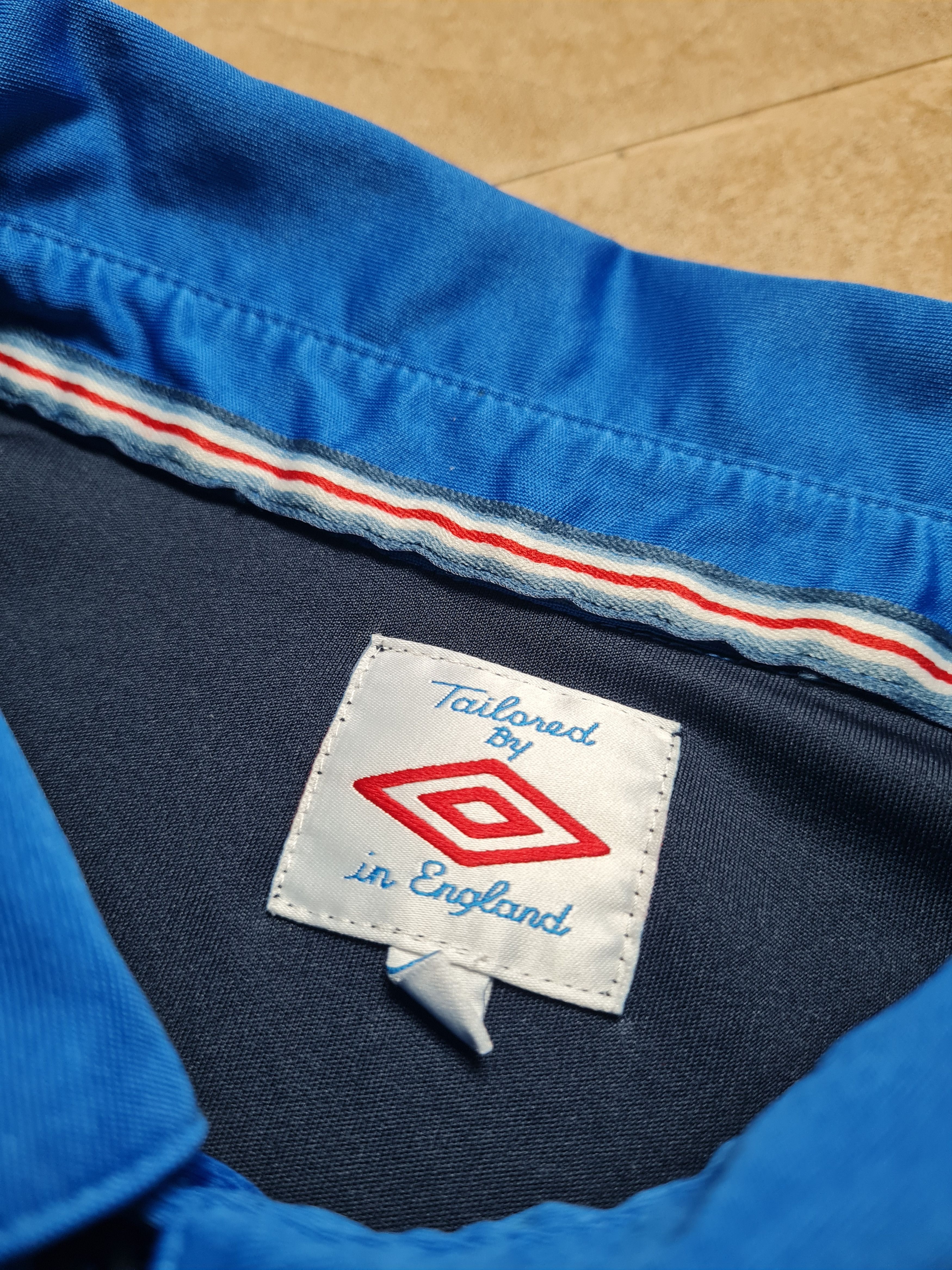 Umbro England Umbro Away Shirt 2012 Polo Soccer Jersey Three Lions Size US M / EU 48-50 / 2 - 18 Thumbnail