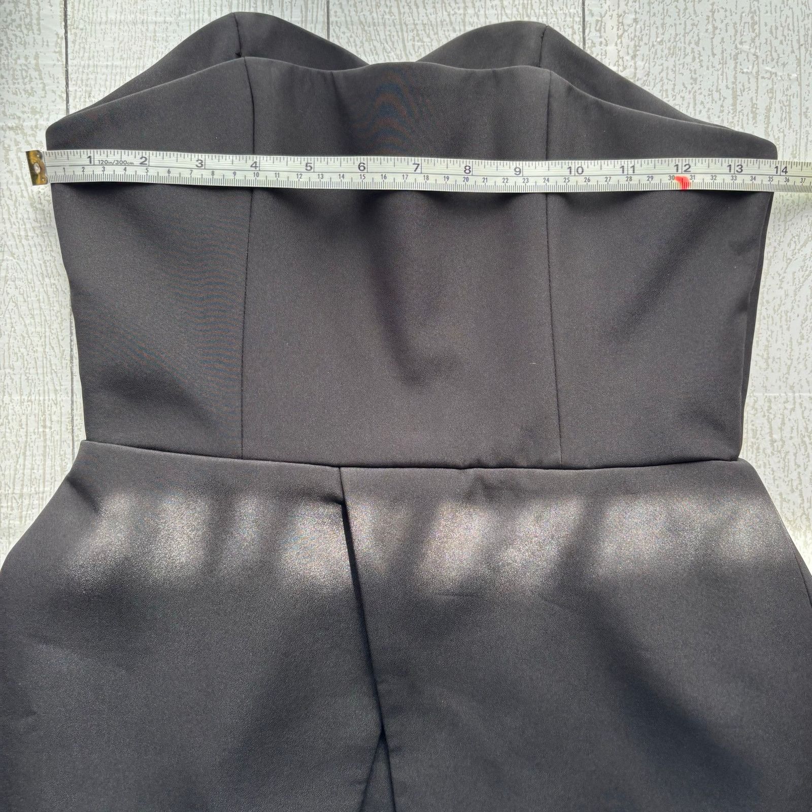 Other Finders Keepers Black Strapless Peplum Pencil Dress Size S Size S / US 4 / IT 40 - 7 Thumbnail