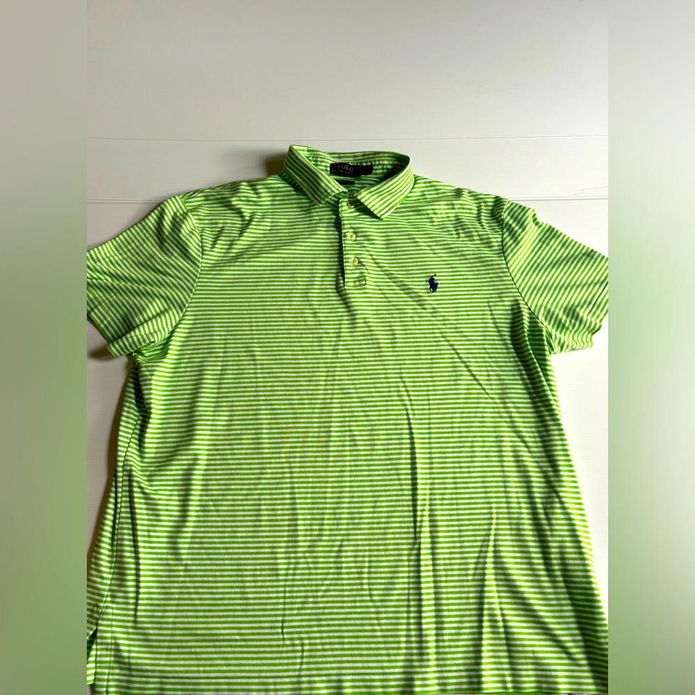 Polo Ralph Lauren Polo Ralph Lauren Striped Polo Size US XXL / EU 58 / 5 - 1 Thumbnail
