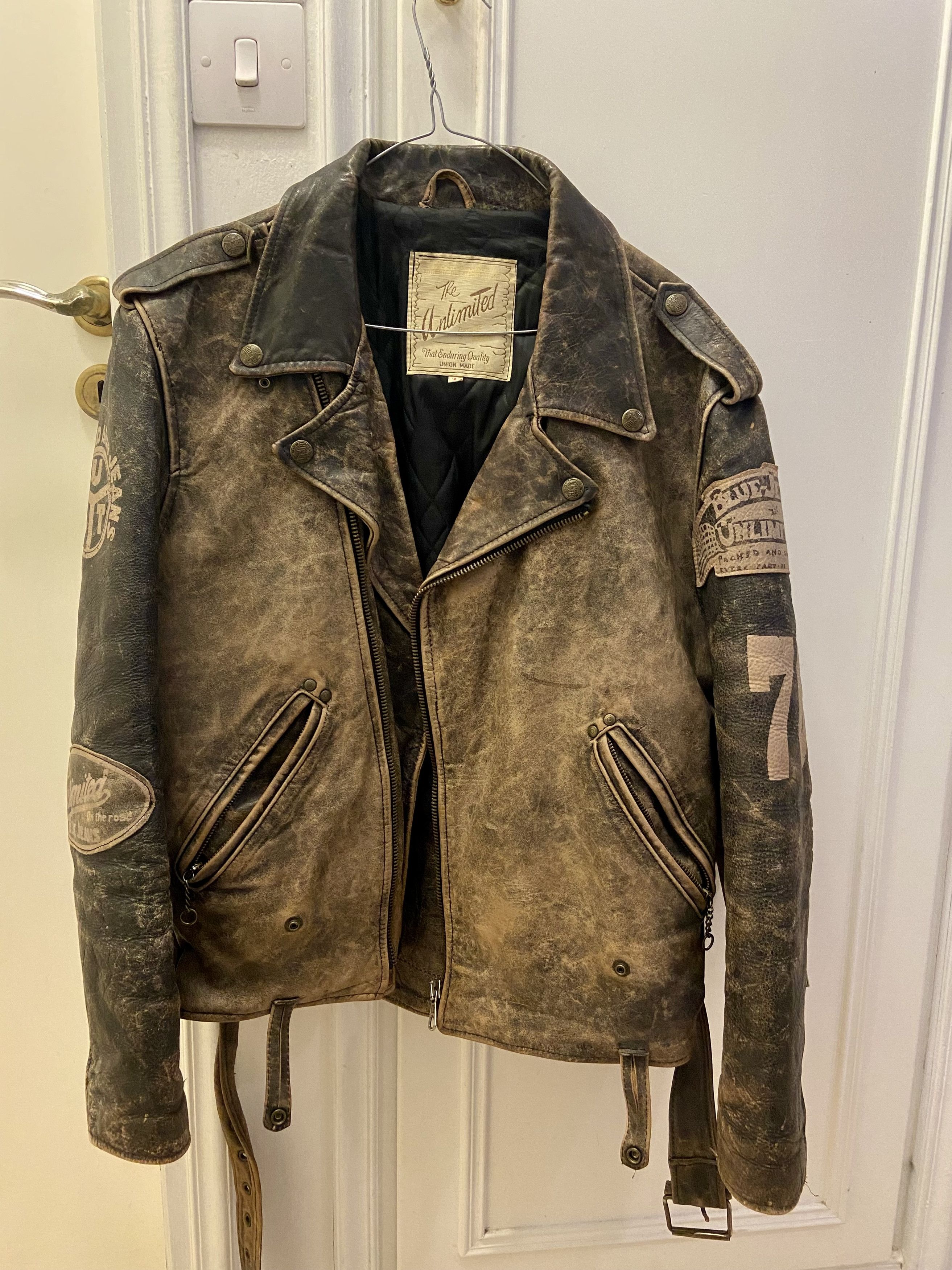 Other motorcycle leather jacket Size US L / EU 52-54 / 3 - 3 Thumbnail