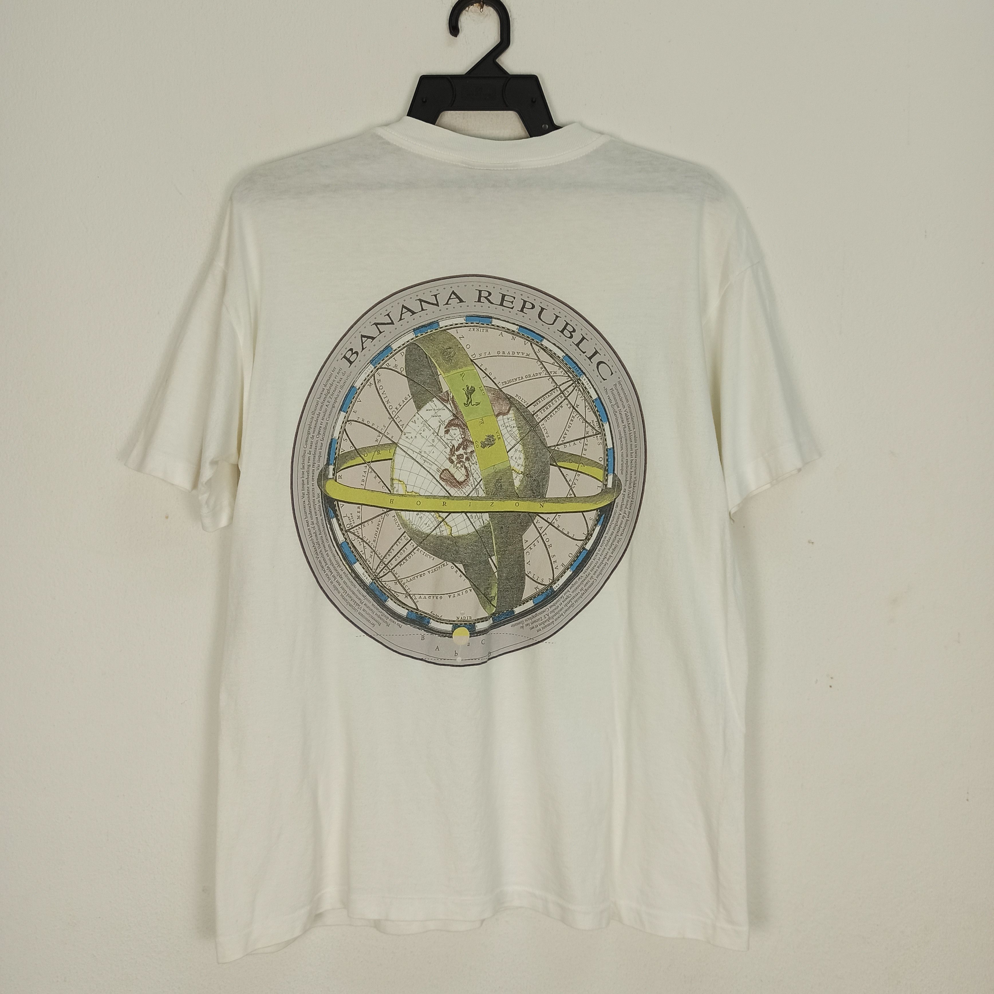 Vintage Banana Republic Single Pocket Made in Usa Tshirt