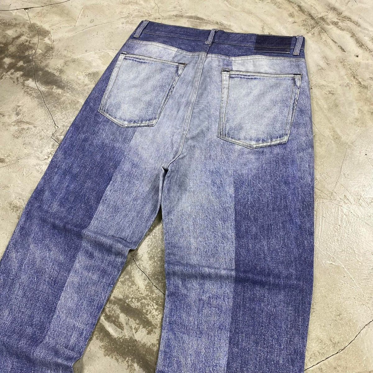 Our Legacy ‘Third Cut’ Digital Denim Print Pants Size US 31 - 8 Thumbnail