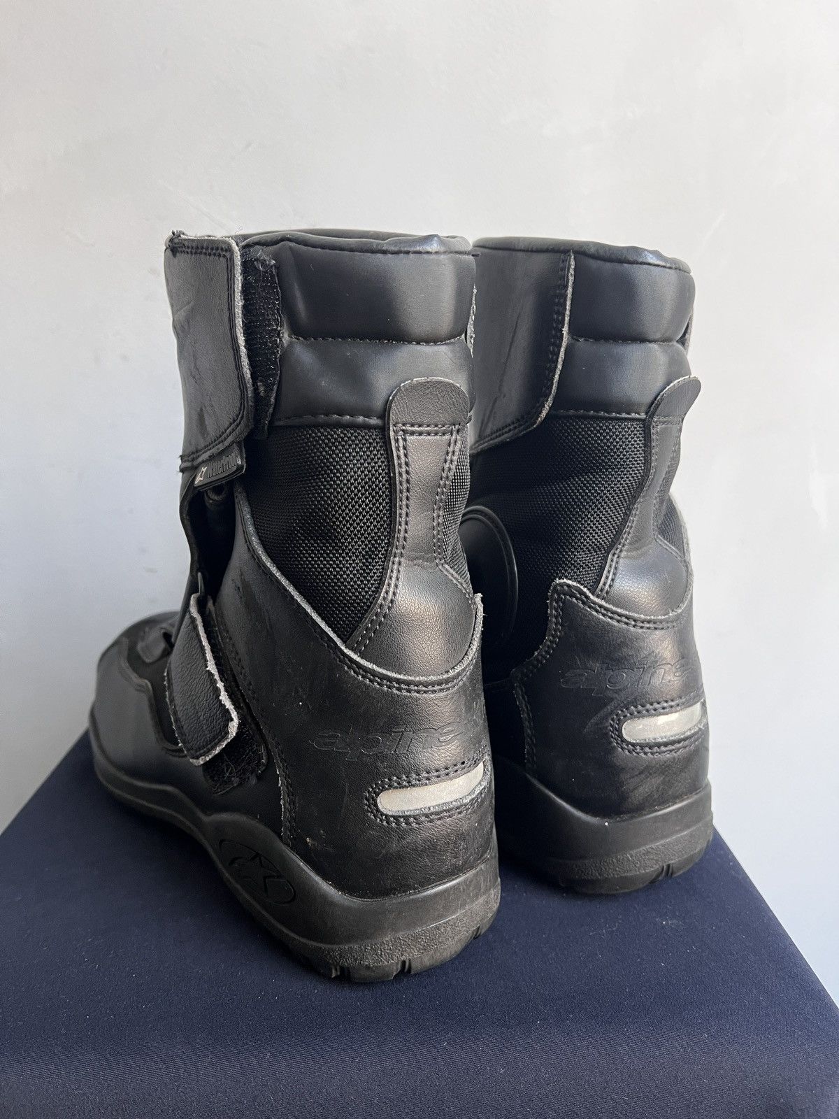 Alpinestars Vintage moto Alpinestars boots balenciaga style leather 90s Size US 7.5 / EU 40-41 - 9 Thumbnail