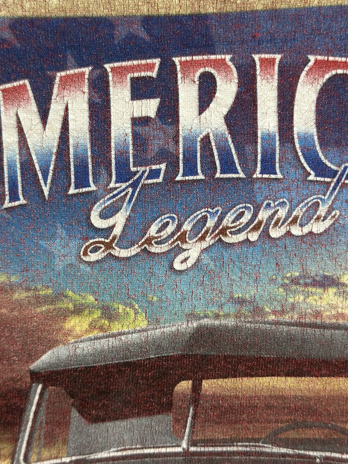 Delta × Sears × Vintage Vintage Chevrolet American Legend Faded Tee Size US XL / EU 56 / 4 - 3 Thumbnail