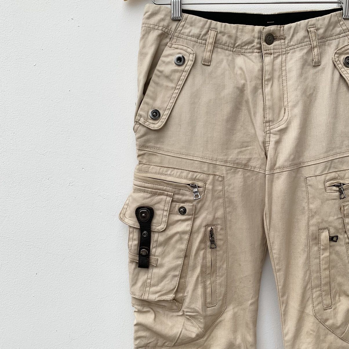 Japanese Brand × Tornado Mart Tornado Mart Cargo Flared Pants Size US 30 / EU 46 - 8 Thumbnail