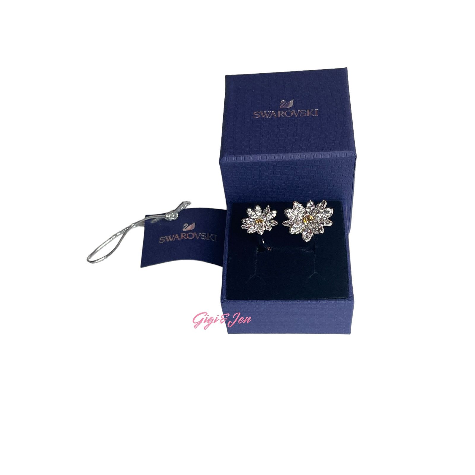 Swarovski Swarovski Eternal Flower open ring SIZE 58/8 Size ONE SIZE - 10 Thumbnail