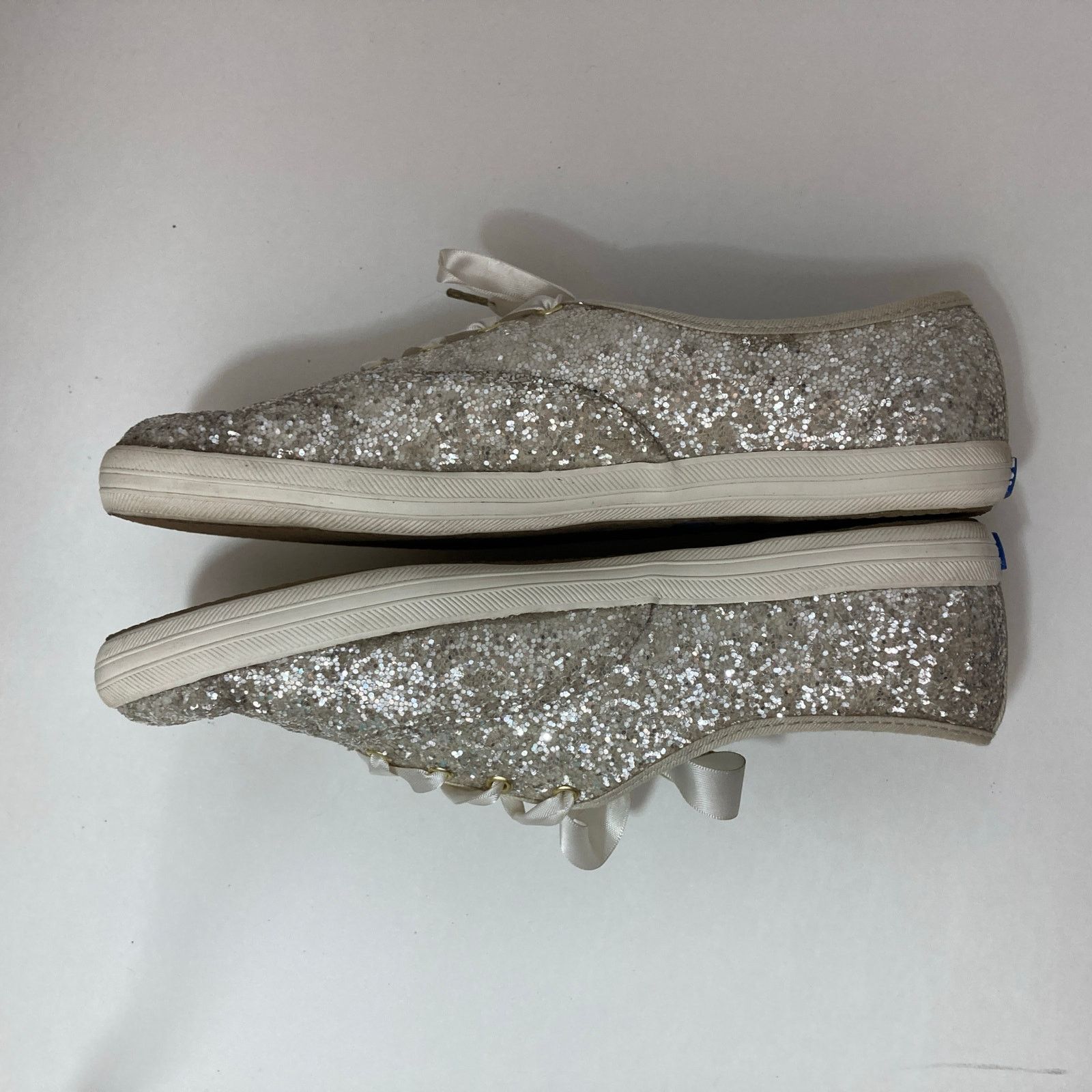 Kate Spade Keds x Kate Spade New York Champion Glitter Cream Sneakers Size US 8.5 / IT 38.5 - 12 Thumbnail