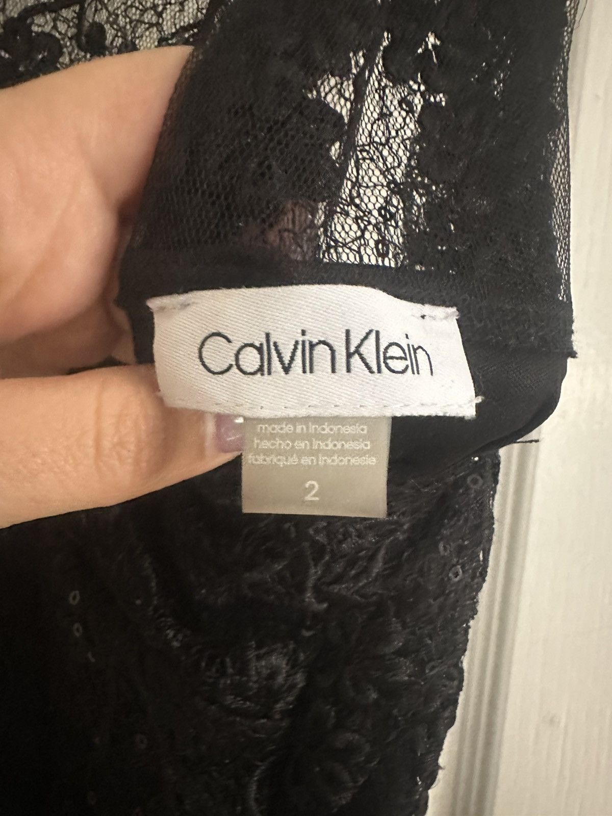 Calvin Klein Black sequence dress Size XS / US 0-2 / IT 36-38 - 6 Thumbnail
