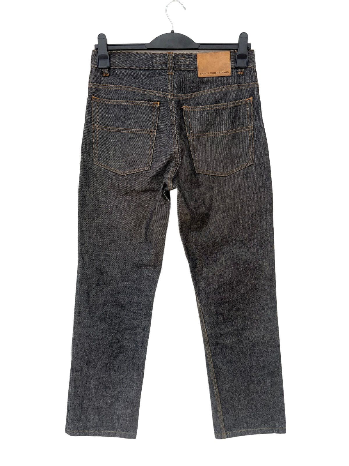 Yves Saint Laurent Vintage YSL Saint Laurent Jeans Grey Denim Jeans Size US 30 / EU 46 - 15 Thumbnail