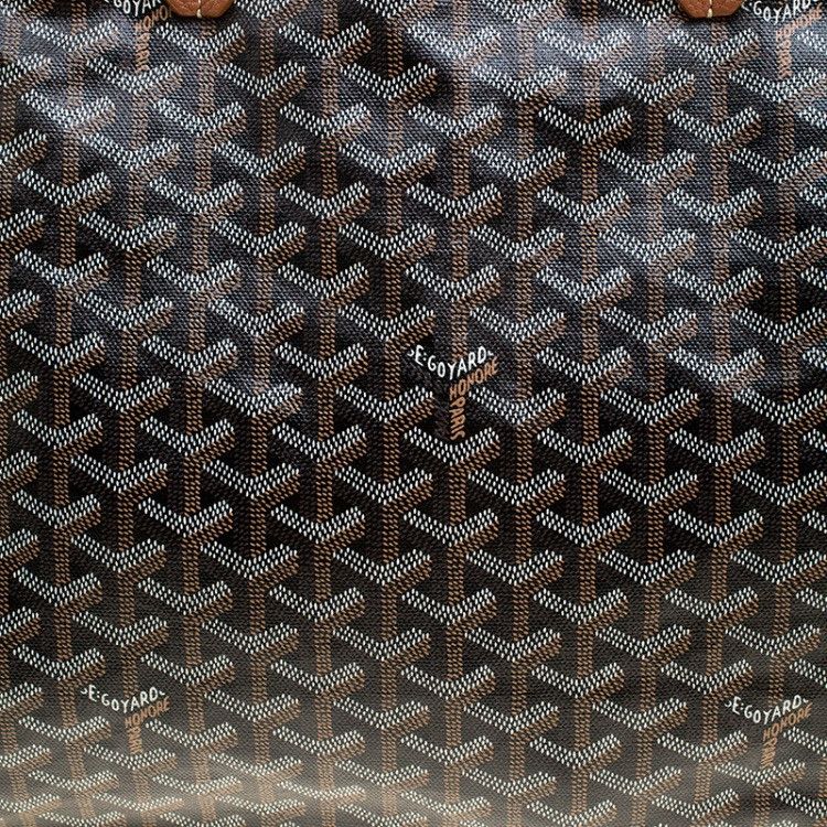 Goyard GOYARD Goyardine Sac Hardy Pet Carrier PM in Black and Brown Size ONE SIZE - 3 Thumbnail