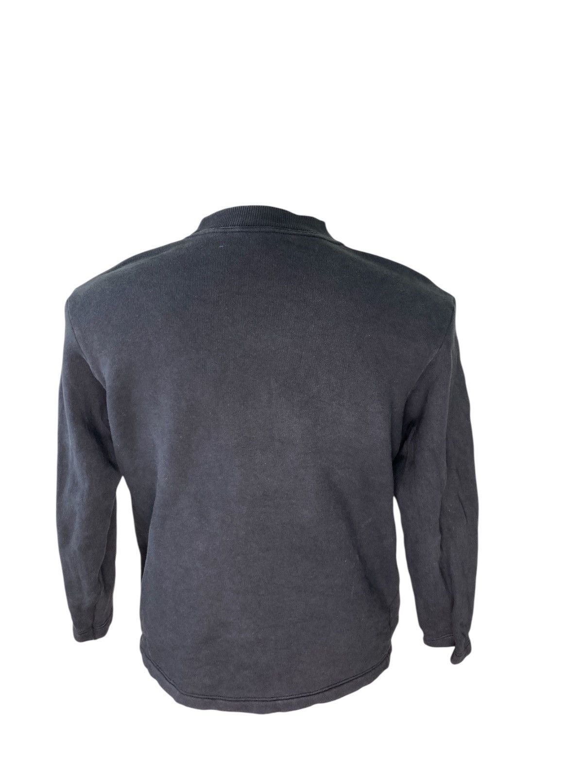 Vintage Fendi black cotton blend sweatshirt