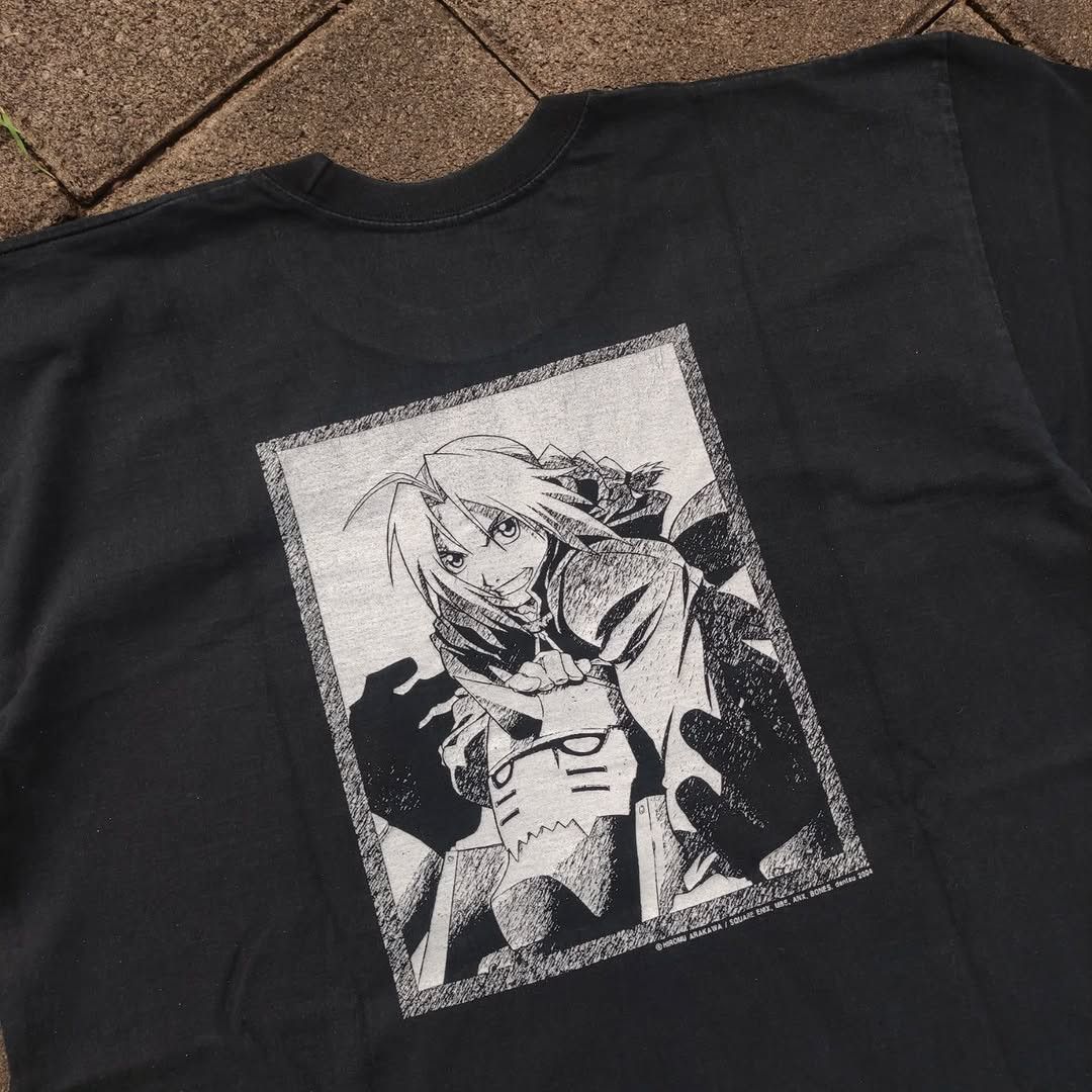 Anime Vintage Y2K Fullmetal Alchemist Promo Tee Size US L / EU 52-54 / 3 - 1 Thumbnail