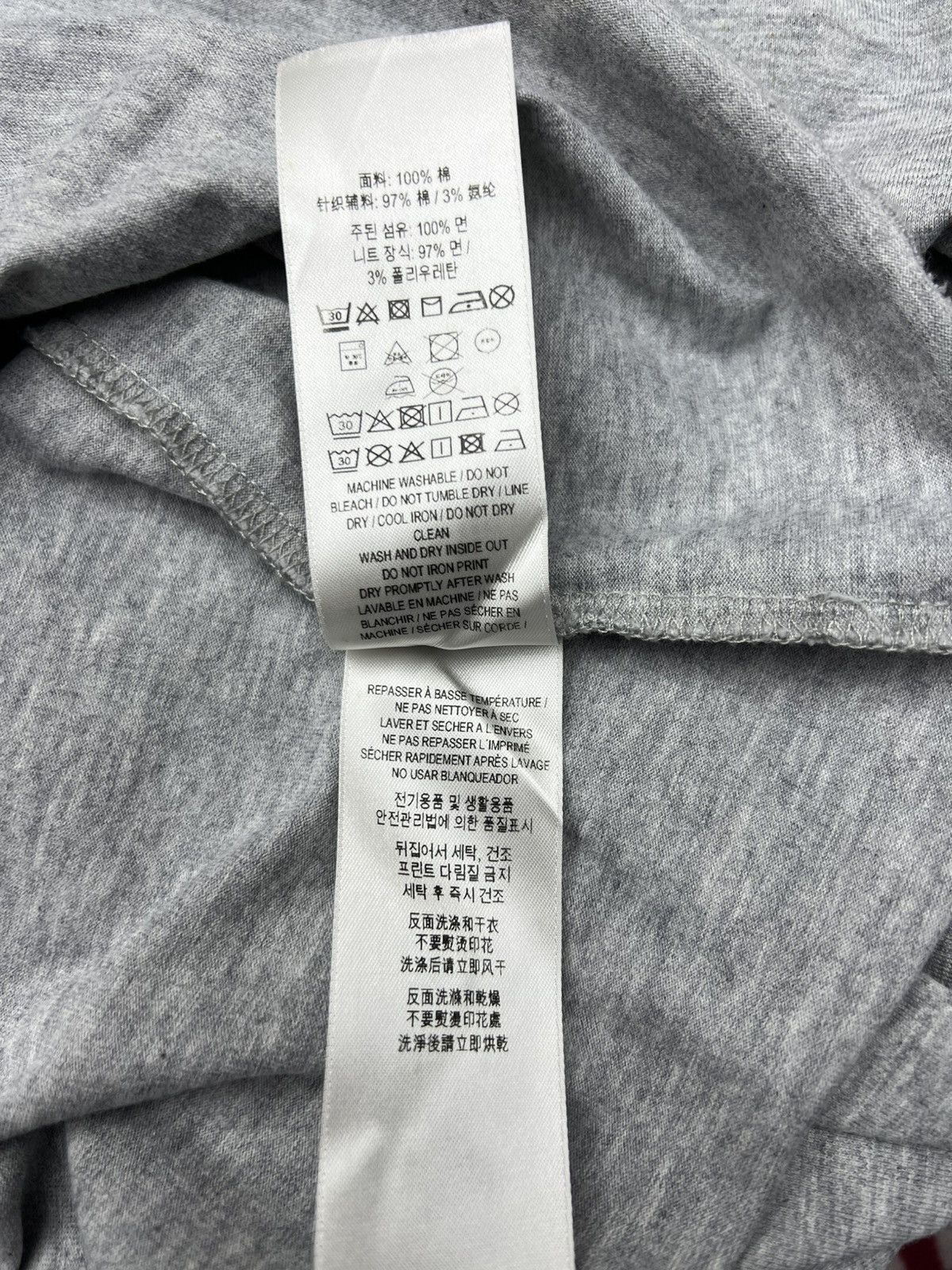 Burberry Burberry Grey BT Tee Size US L / EU 52-54 / 3 - 9 Thumbnail