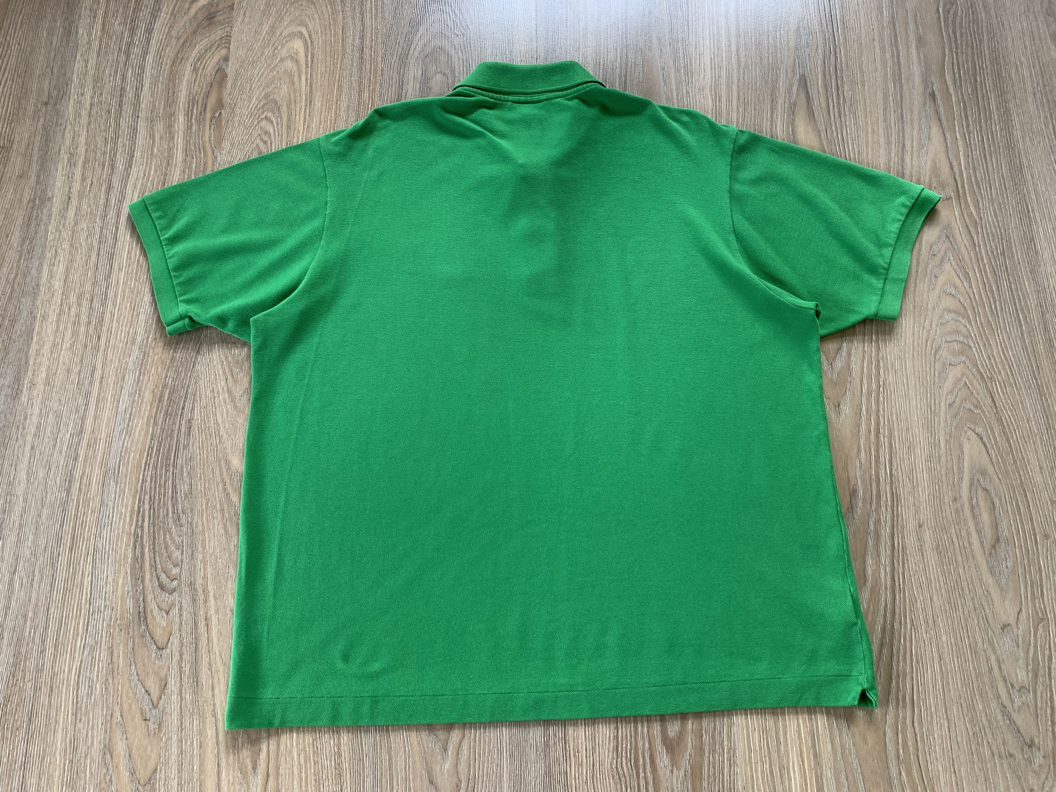 Lacoste × Vintage Lacoste Green Cotton Polo T Shirt Size US XXL / EU 58 / 5 - 3 Thumbnail