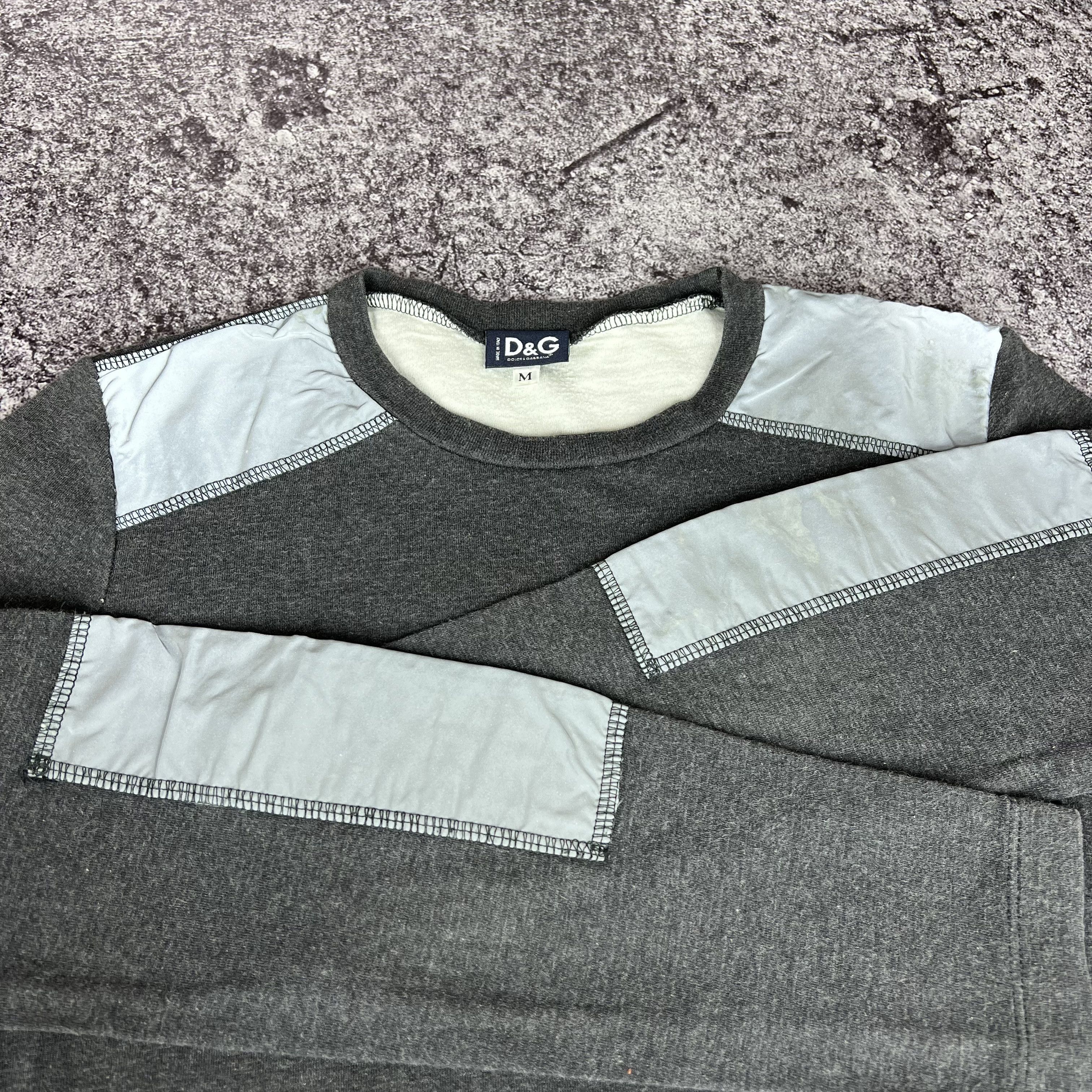 Dolce & Gabbana Dolce & Gabbana Sweatshirt Reflective Made in Italy Size M Size M / US 6-8 / IT 42-44 - 4 Thumbnail
