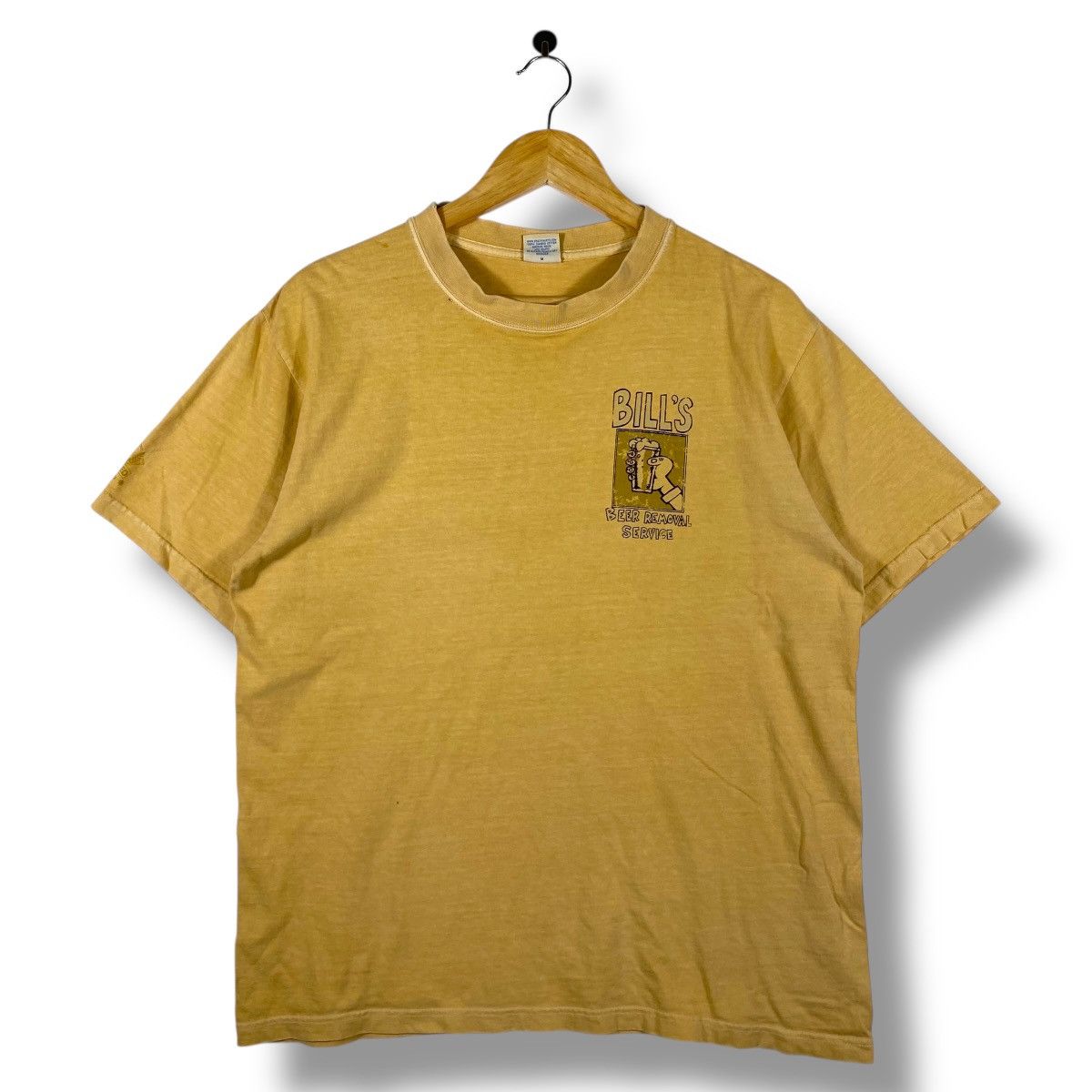 Vintage Vintage CRAZY SHIRTS Bill's Beer Removal Service Beer Dyed Size US M / EU 48-50 / 2 - 3 Thumbnail