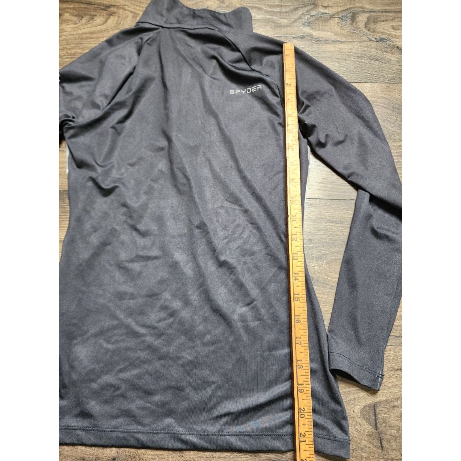 Spyder Womens XS Long Sleeve Baselayer Shirt Activewear 1/4 Zip Size XS / US 0-2 / IT 36-38 - 2 Thumbnail