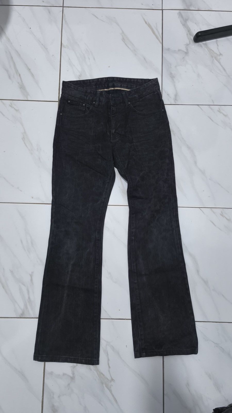 Jeans Denim Custom Culture Y2K Black Camo