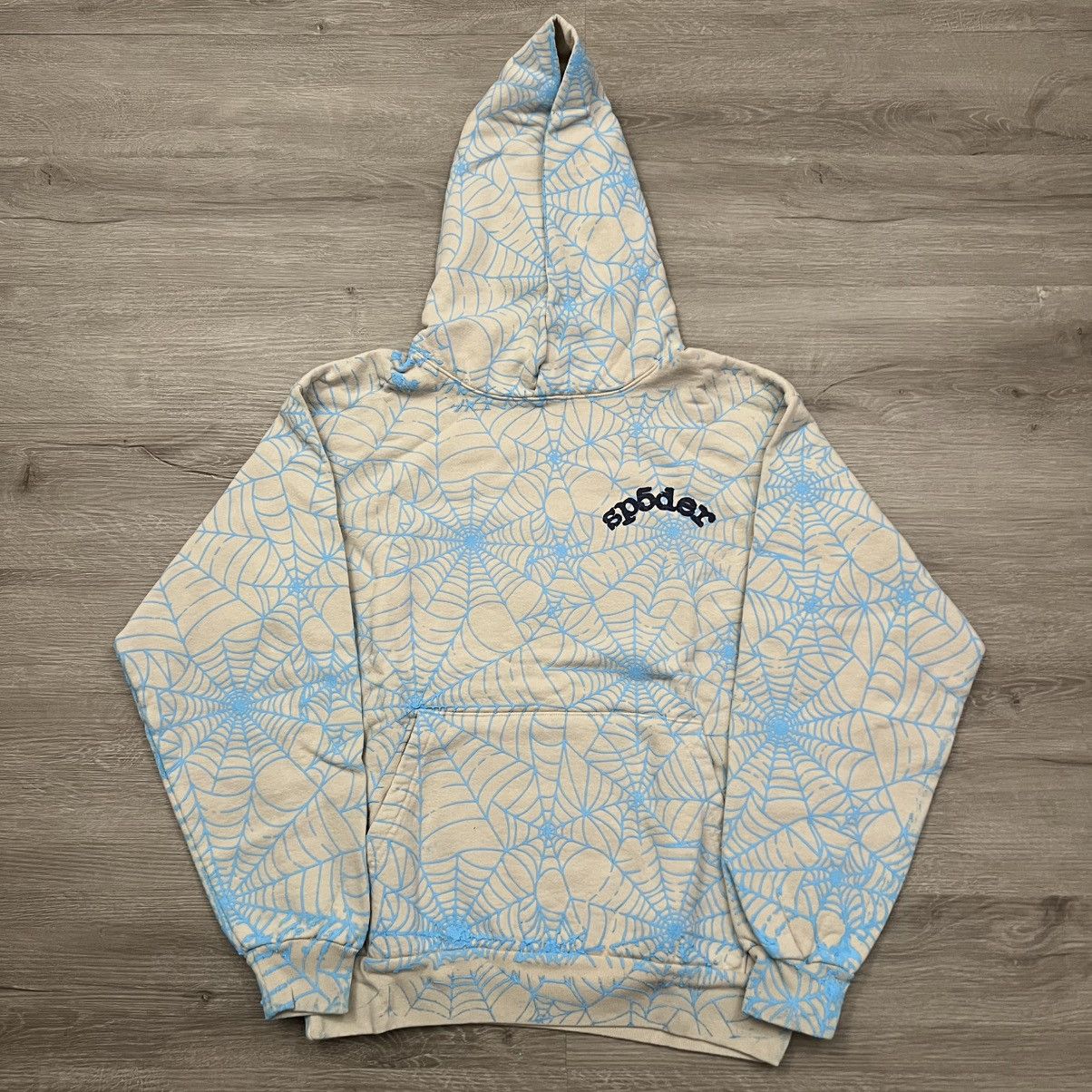 Sp5der Sp5der Worldwide AOP Web Hoodie Size US M / EU 48-50 / 2 - 2 Thumbnail